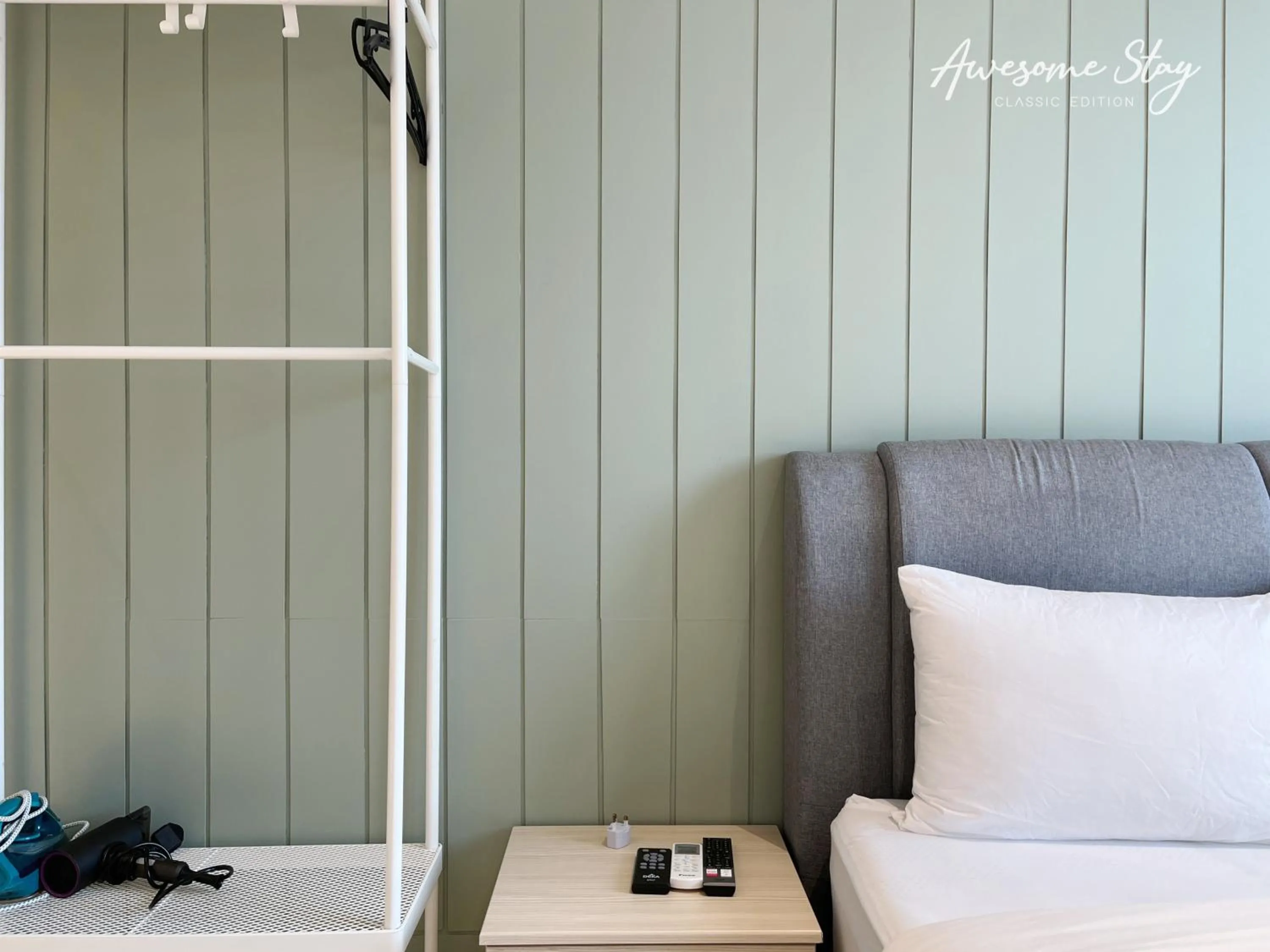 wardrobe, Bed in The Colony By Infinitum By Awesomestay