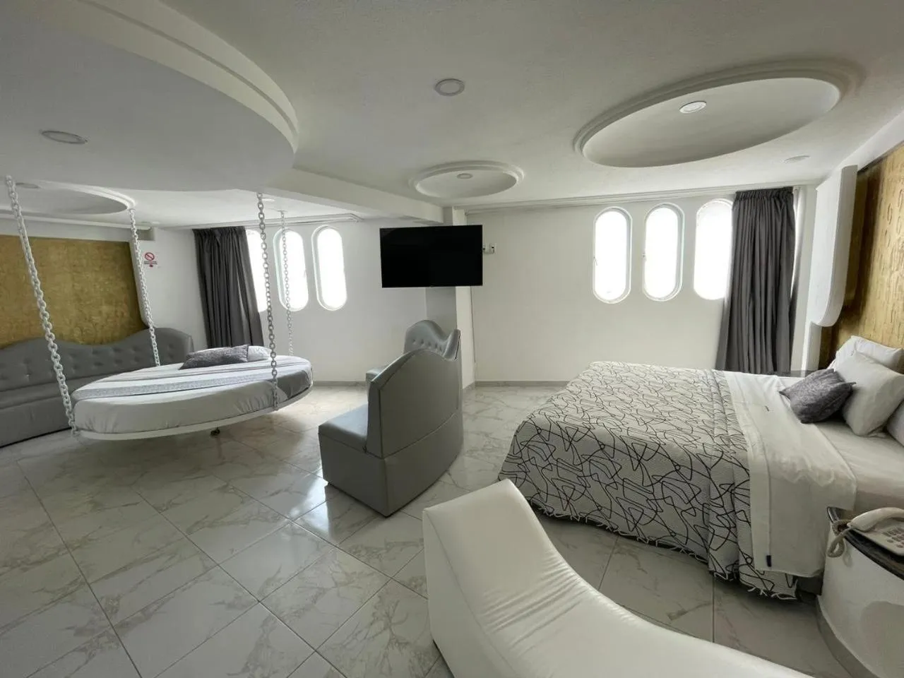 Bed in HOTEL MARQUES DEL PEÑON