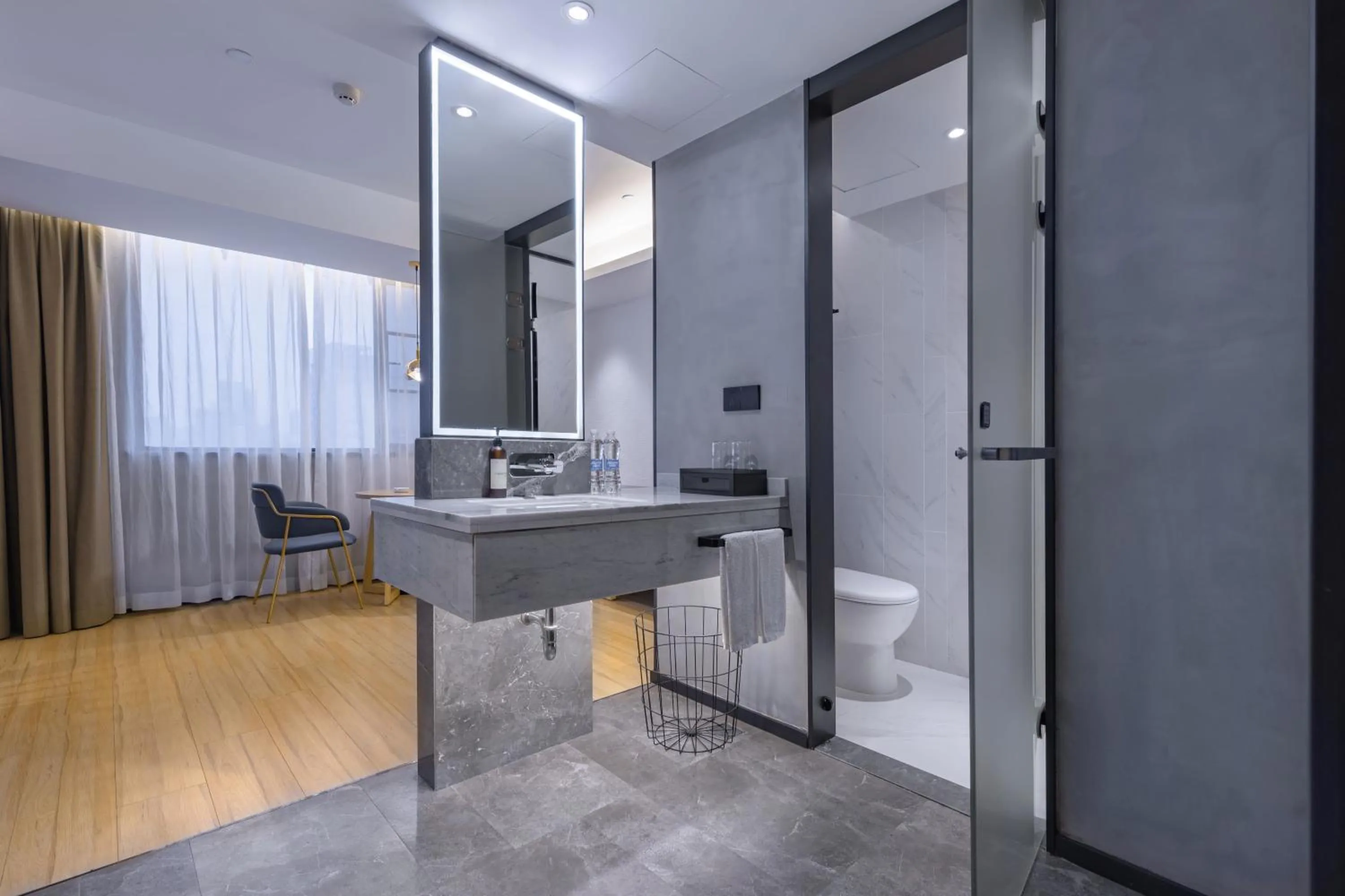 Toilet in Tuke China Hotel -Wenzhou South Bus Terminal