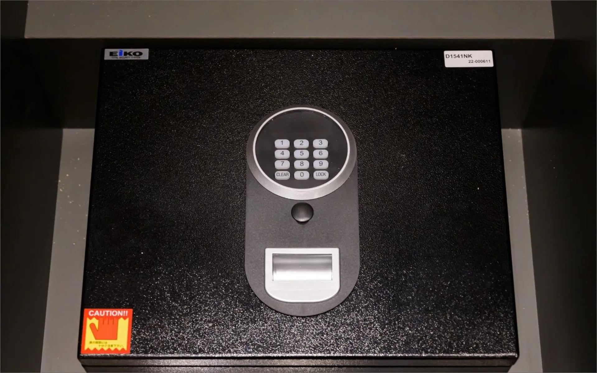 safe in HOTEL KABUKI