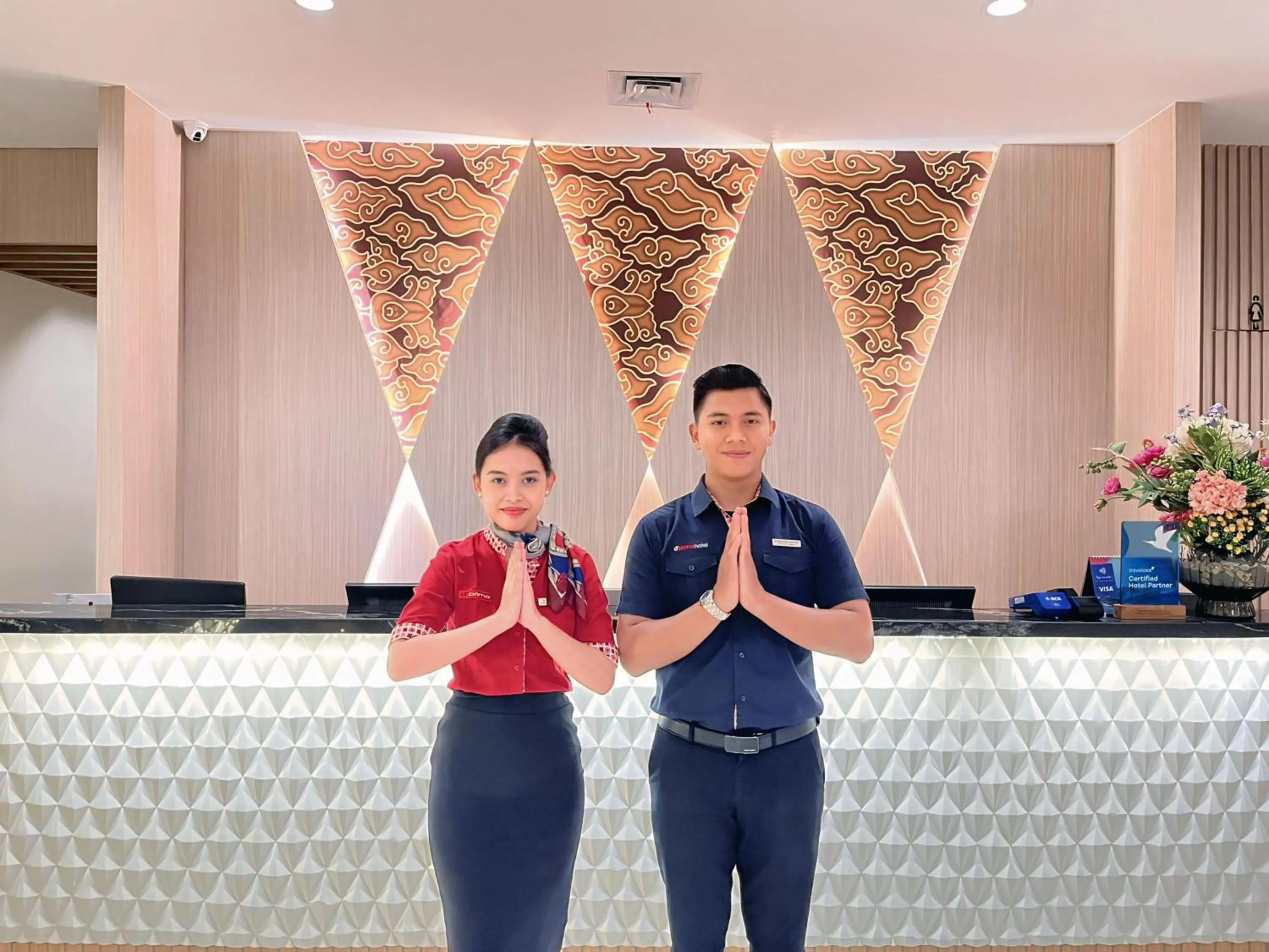 Lobby or reception in d'primahotel Airport Jakarta Terminal 3 Wellness Center