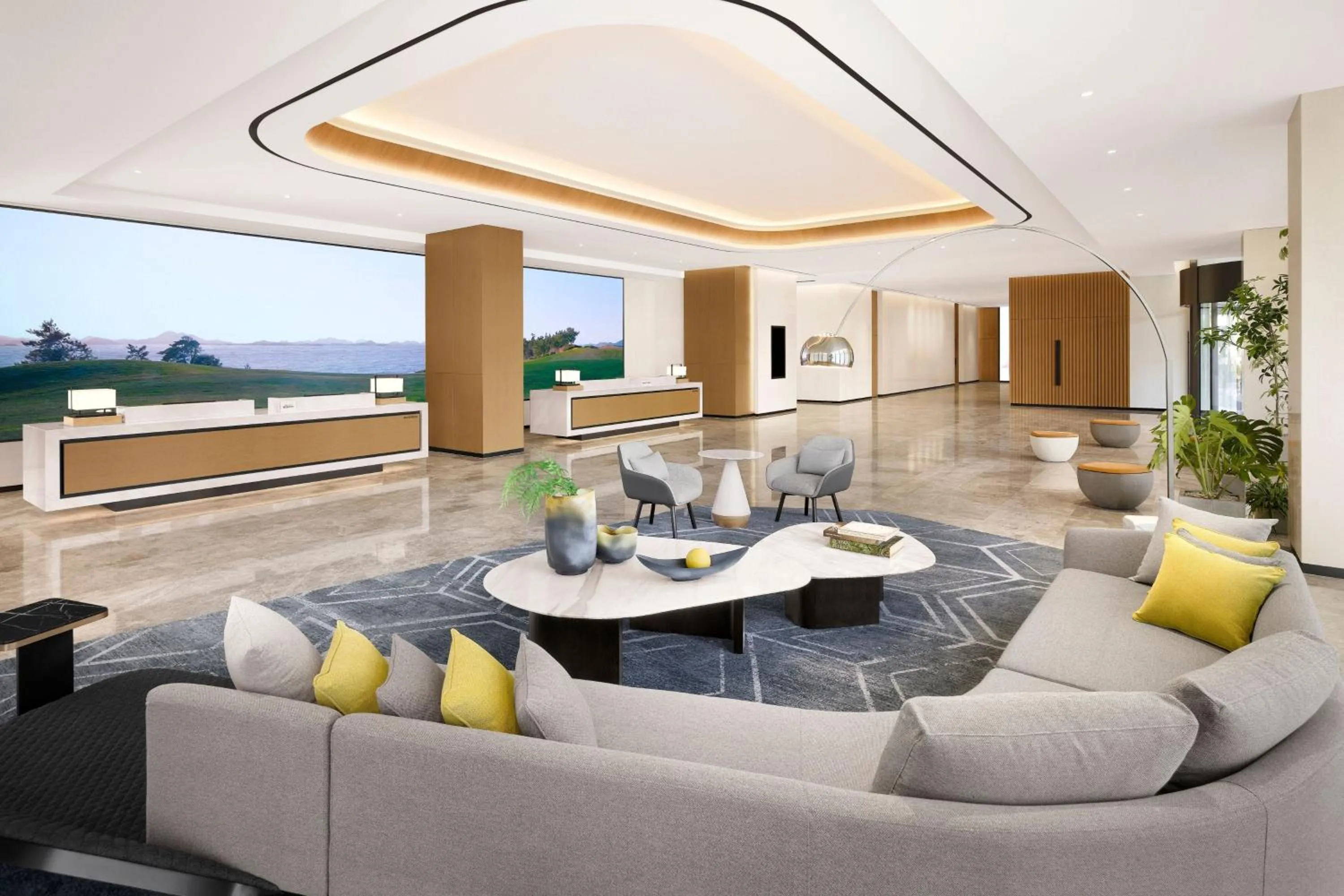 Lobby or reception in Courtyard by Marriott Sejong