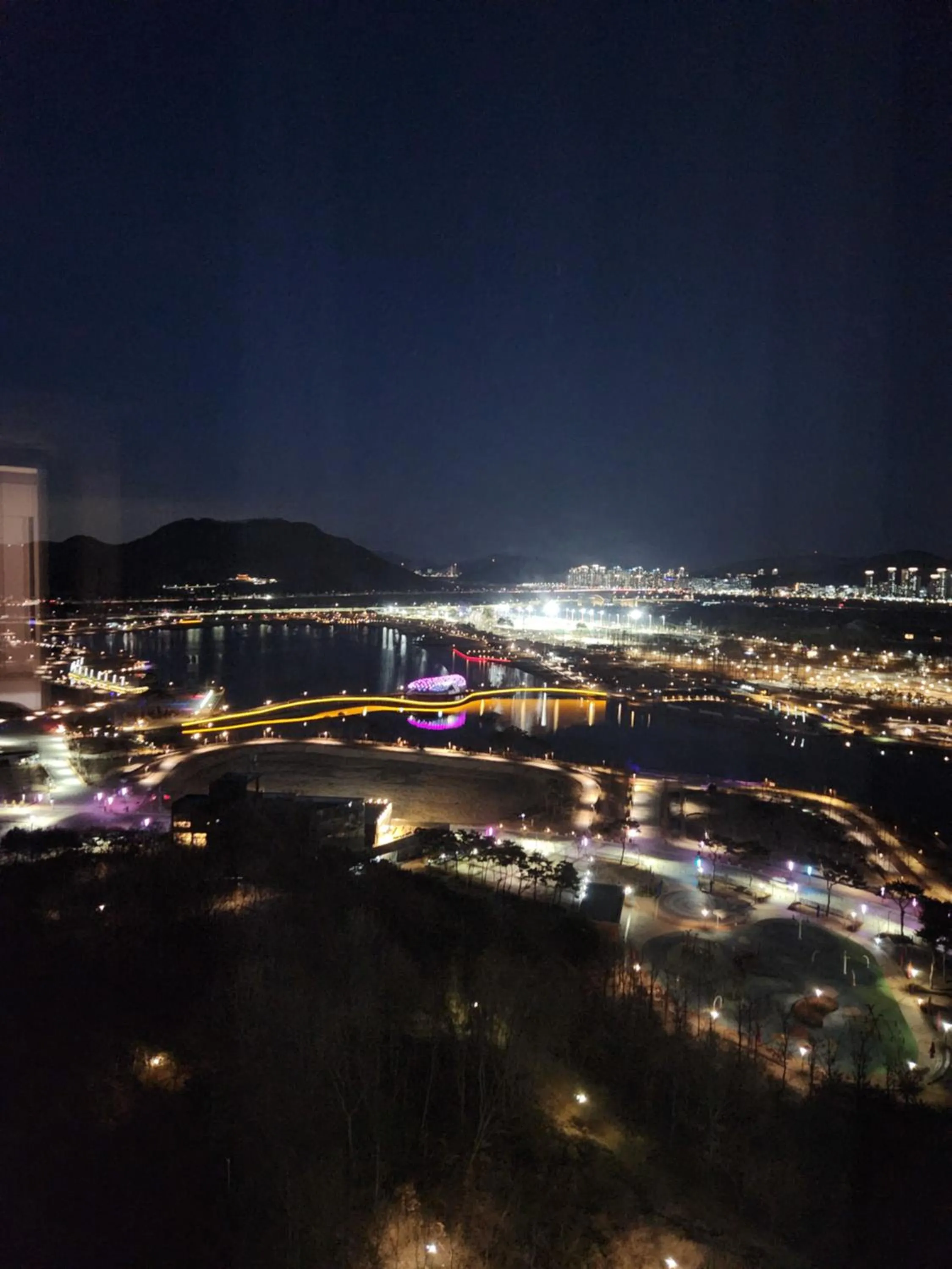 Lake view in Courtyard by Marriott Sejong
