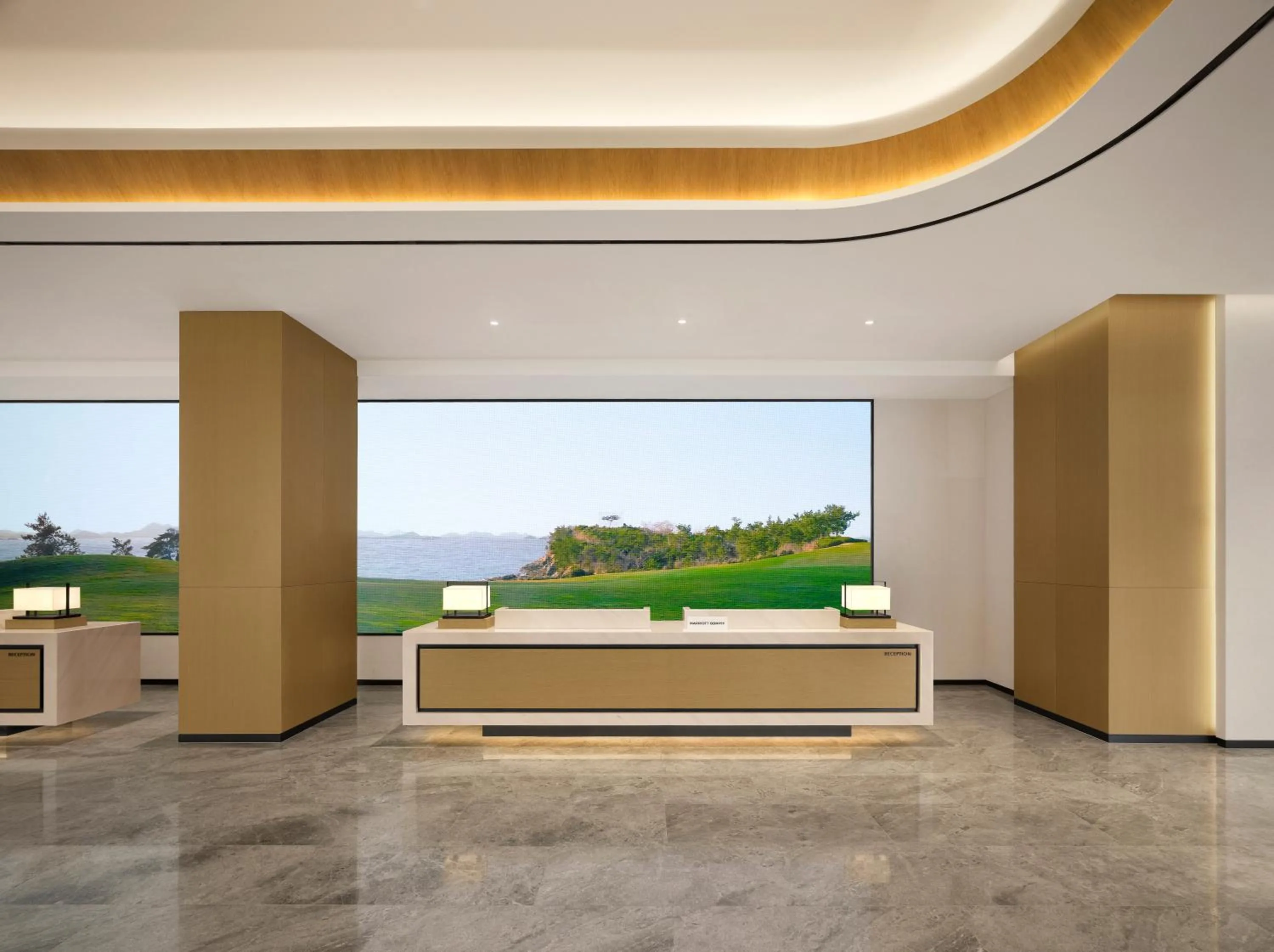 Lobby or reception in Courtyard by Marriott Sejong