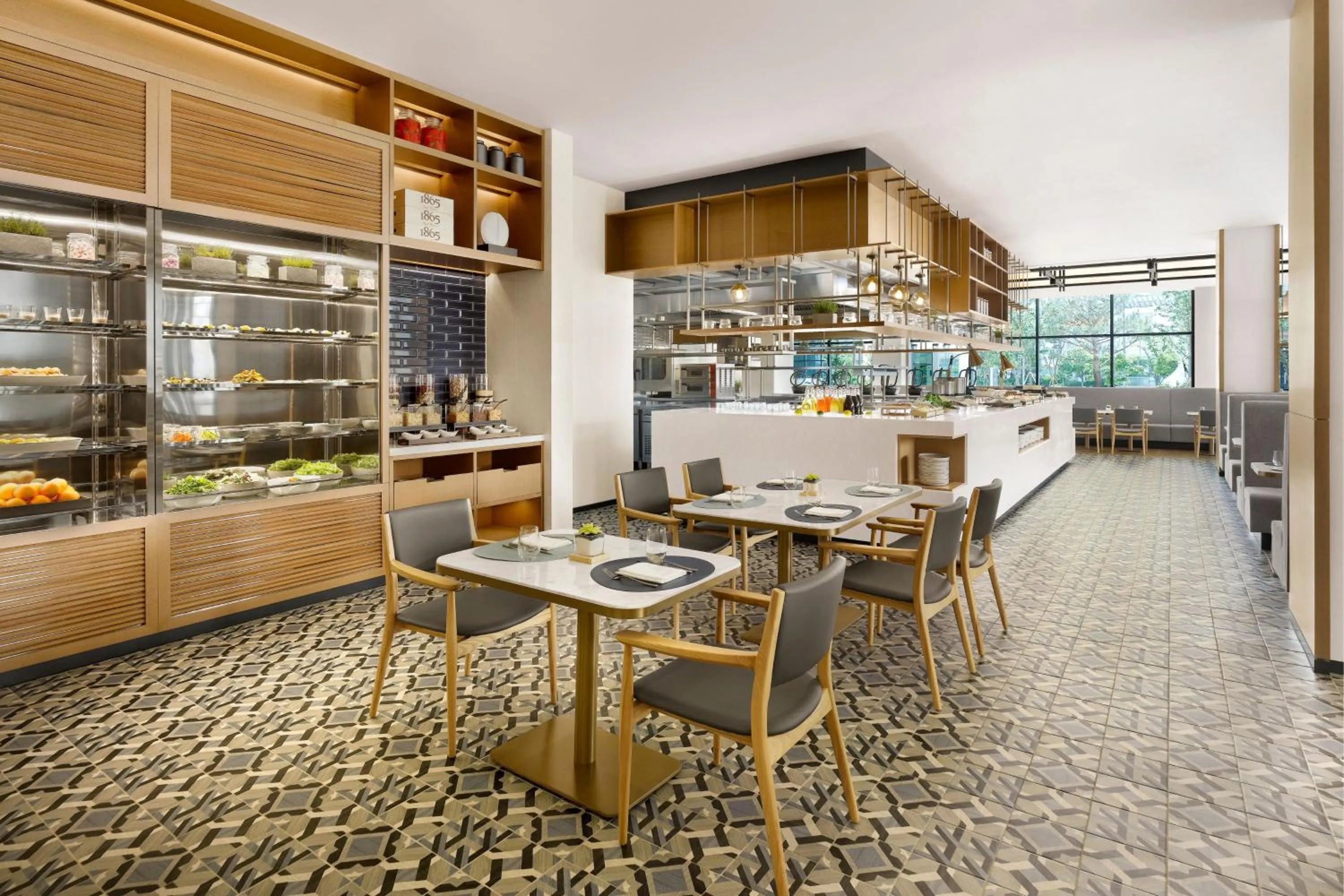 Kitchen or kitchenette in Courtyard by Marriott Sejong