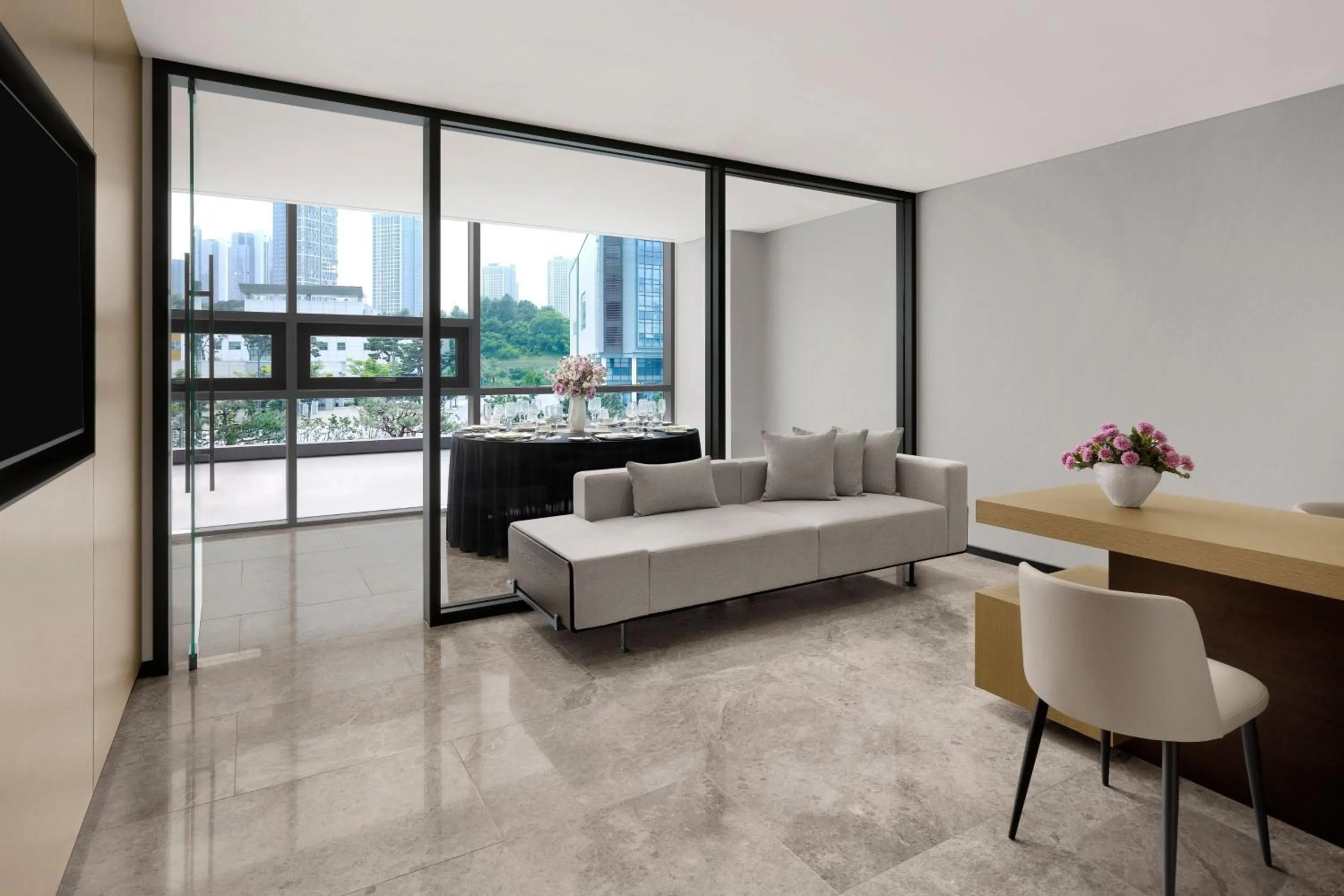 Meeting/conference room, Bed in Courtyard by Marriott Sejong