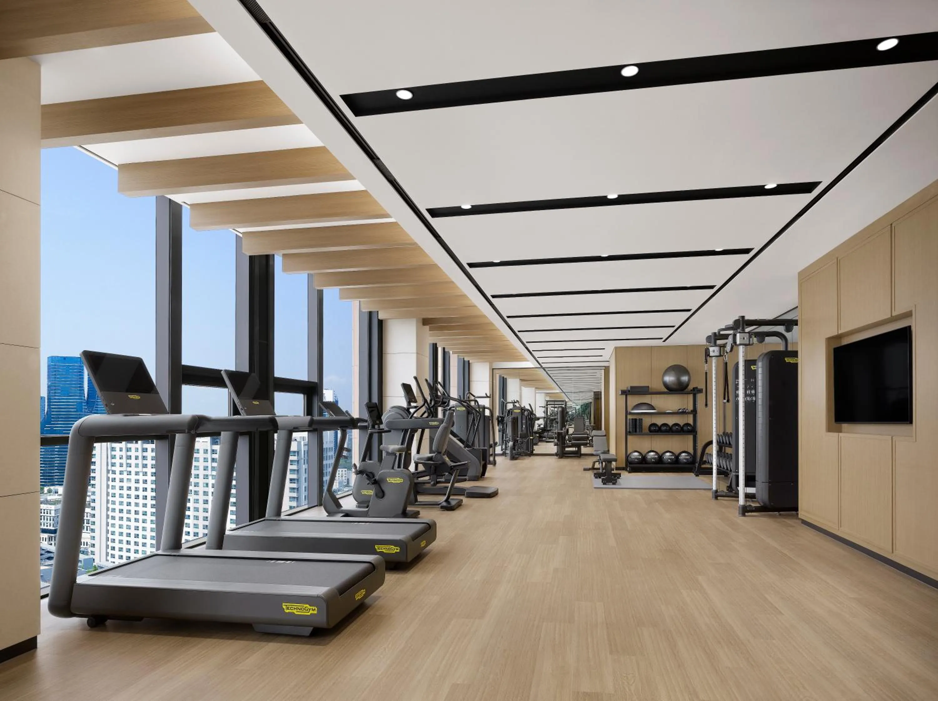Fitness centre/facilities in Courtyard by Marriott Sejong