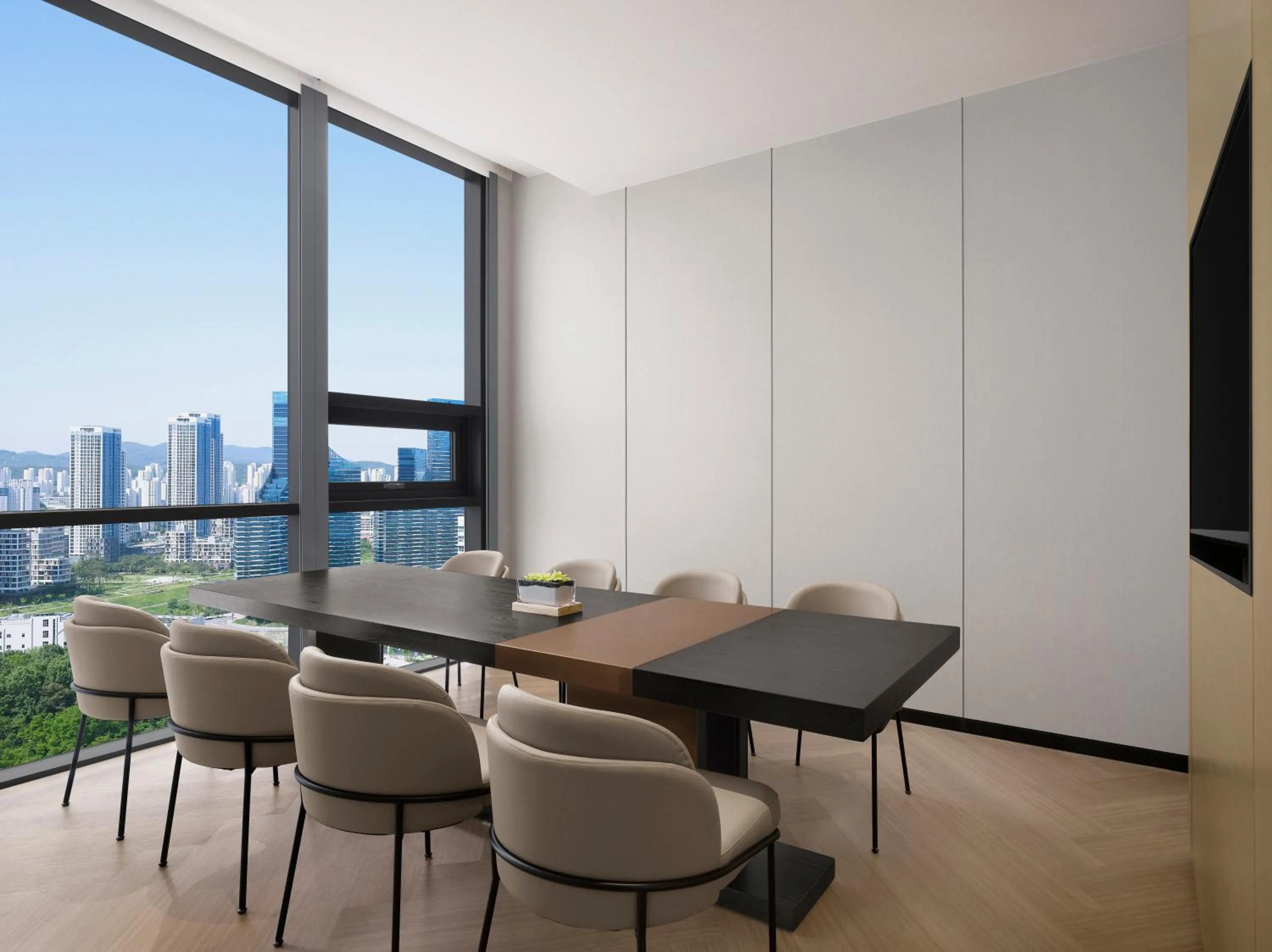 Communal lounge/ TV room in Courtyard by Marriott Sejong