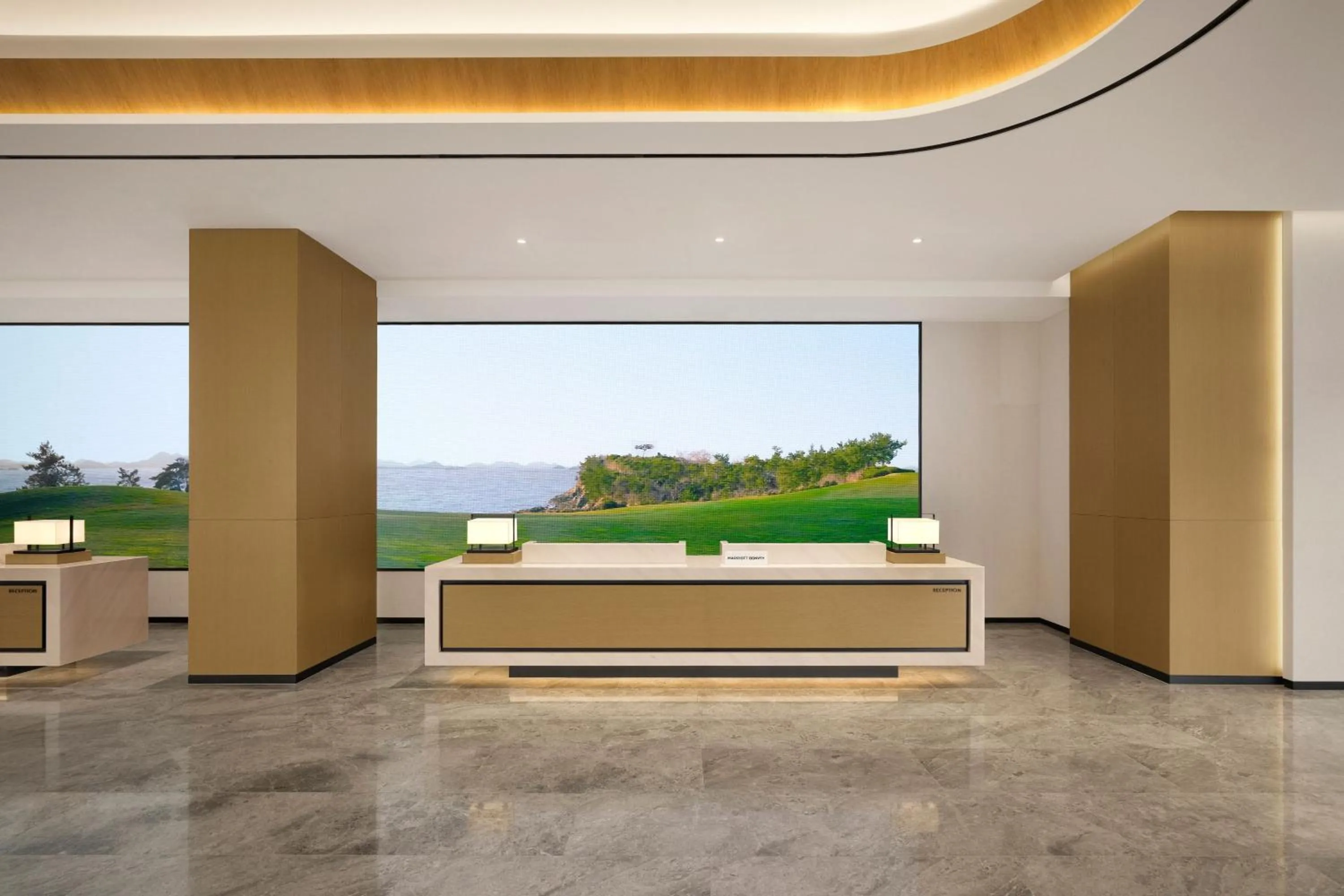 Lobby or reception in Courtyard by Marriott Sejong