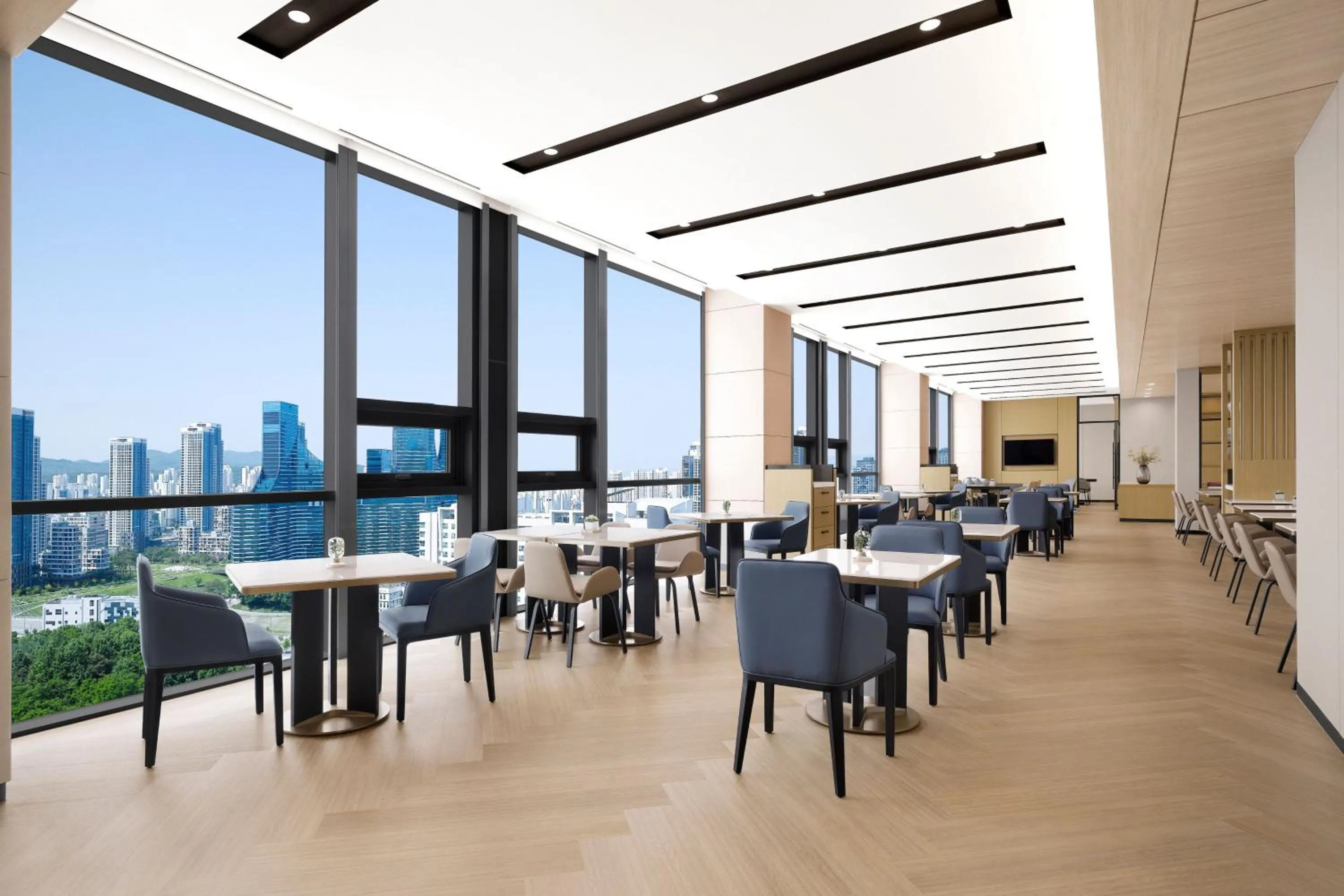 Lounge or bar in Courtyard by Marriott Sejong