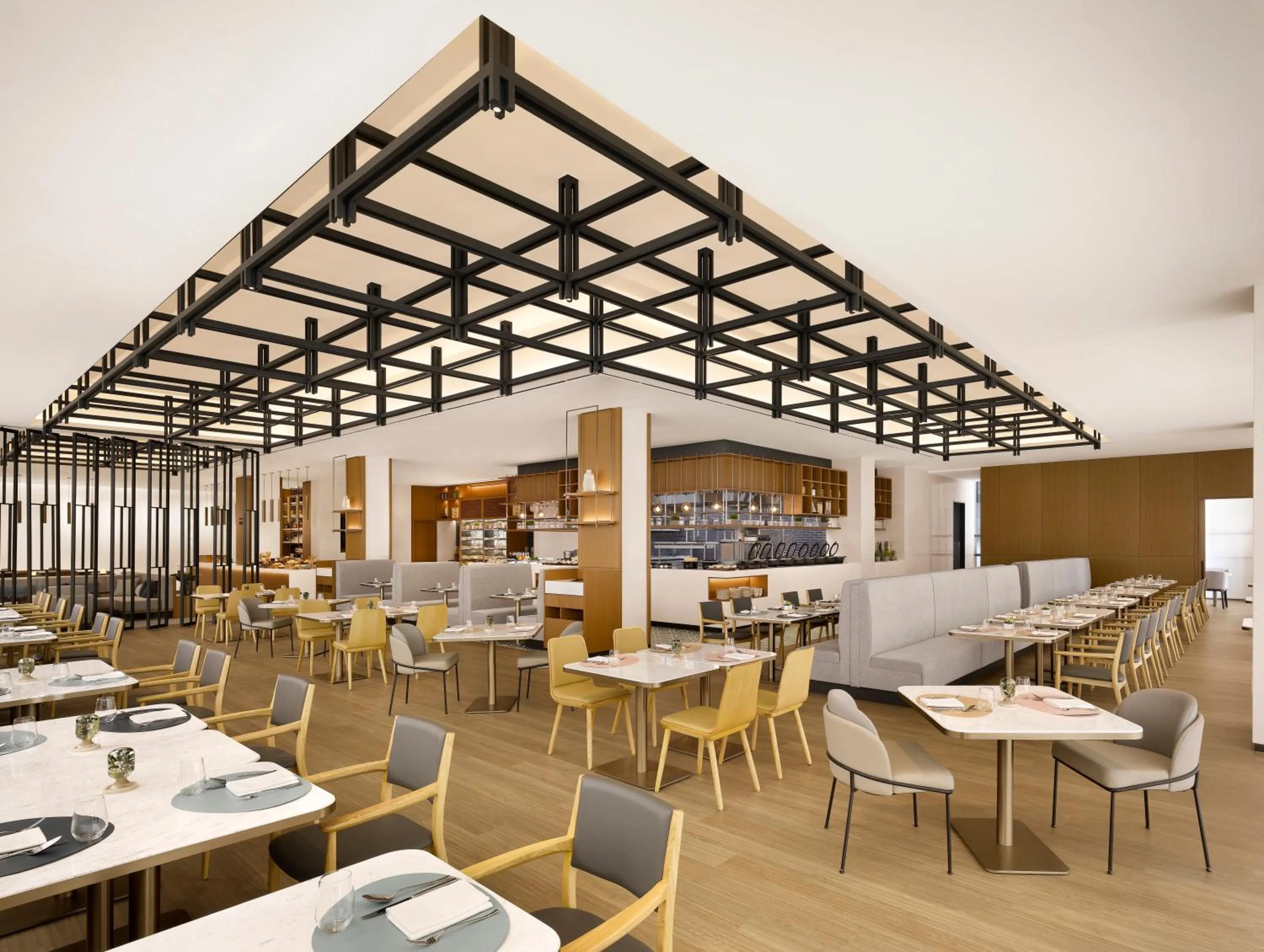 Restaurant/places to eat in Courtyard by Marriott Sejong