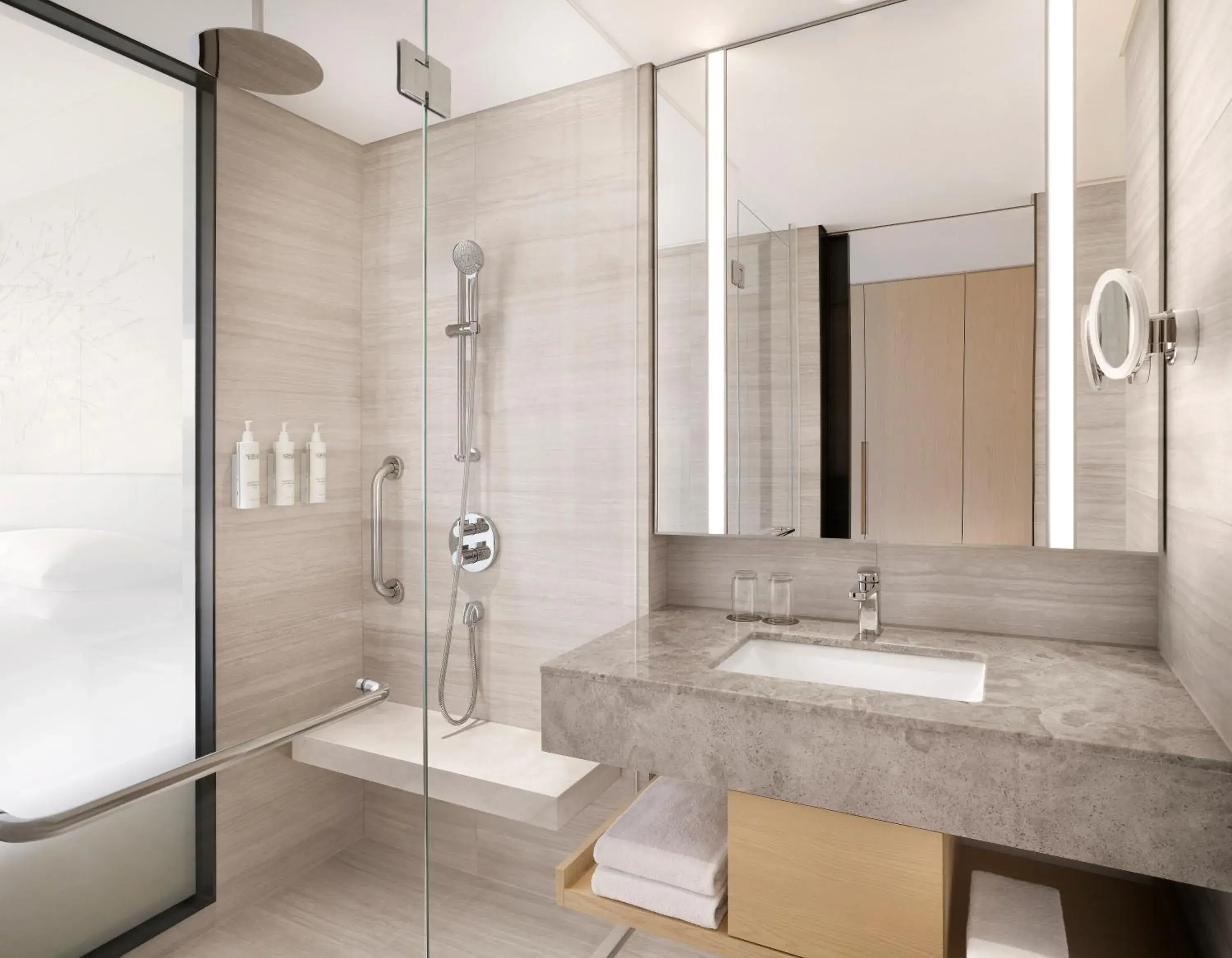 Deluxe King Room with Lake View in Courtyard by Marriott Sejong Deluxe King Room with Lake View in Courtyard by Marriott Sejong