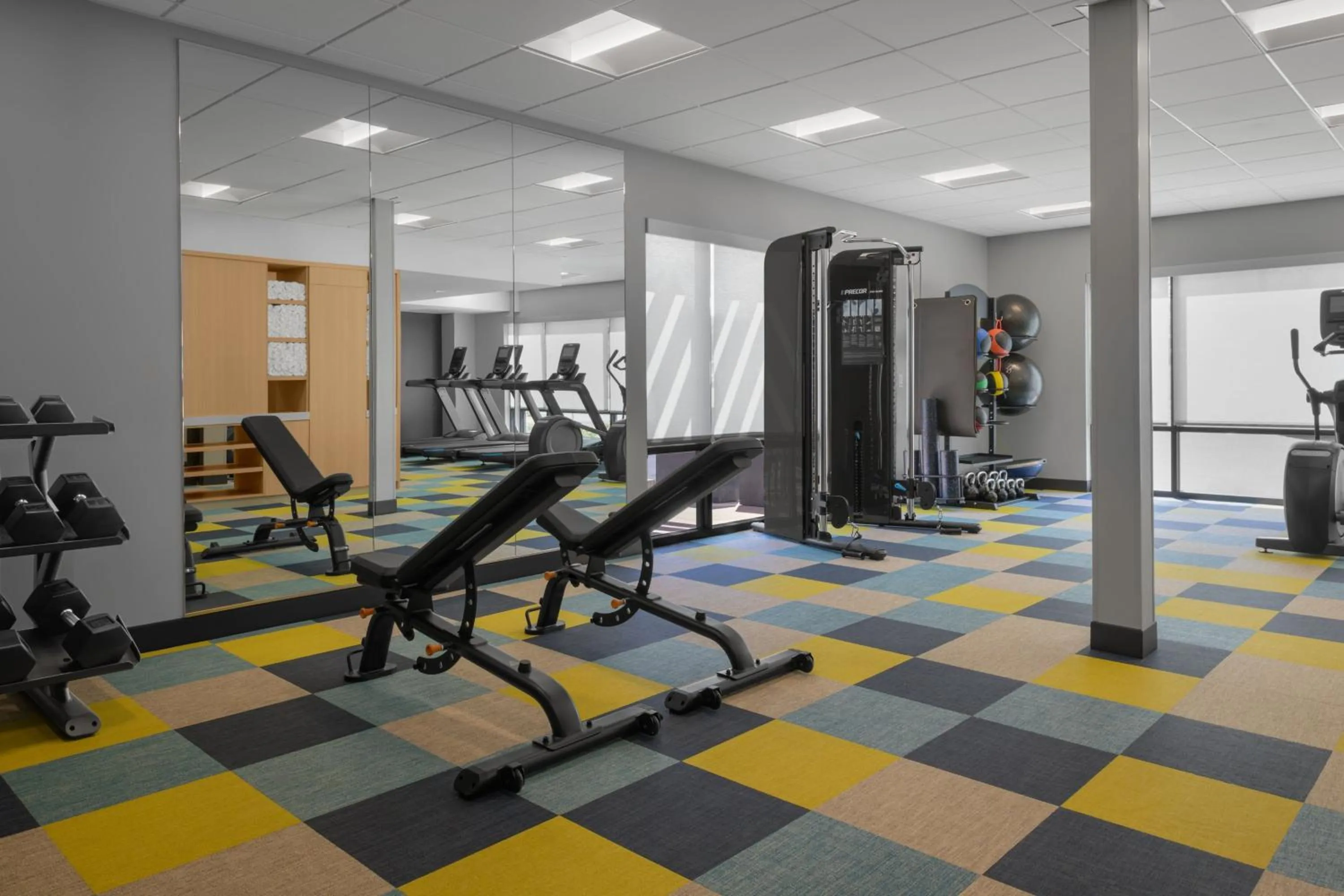 Fitness centre/facilities in TownePlace Suites by Marriott Coeur d'Alene