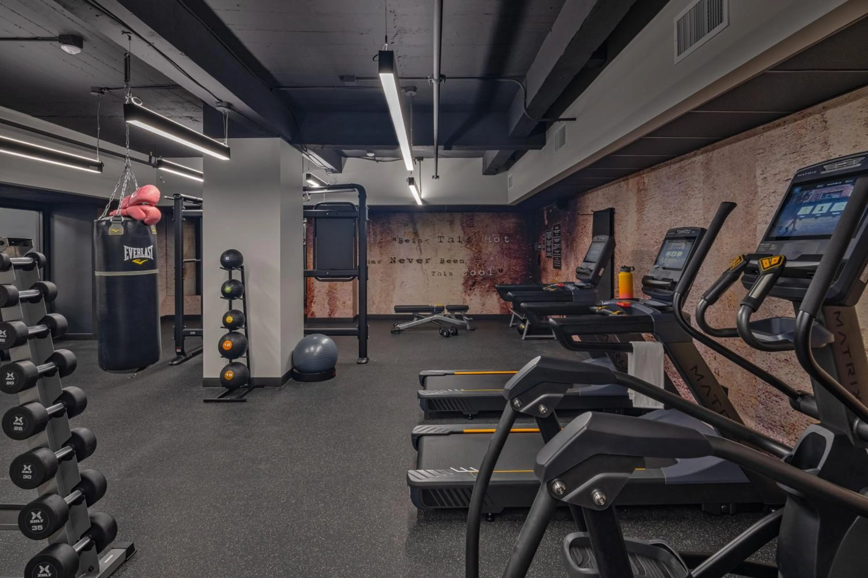 Fitness centre/facilities in Moxy Phoenix Downtown