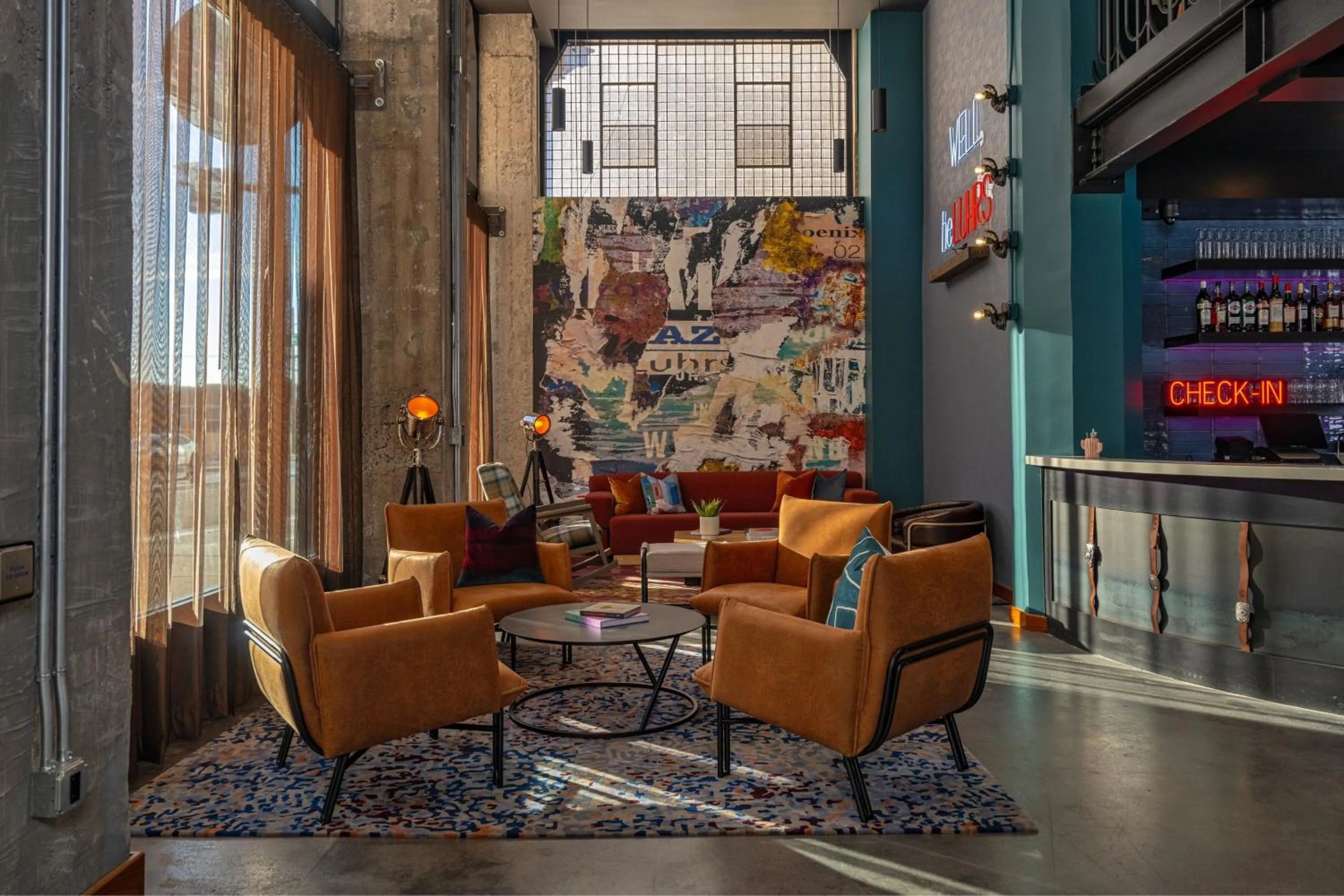 Lobby or reception in Moxy Phoenix Downtown