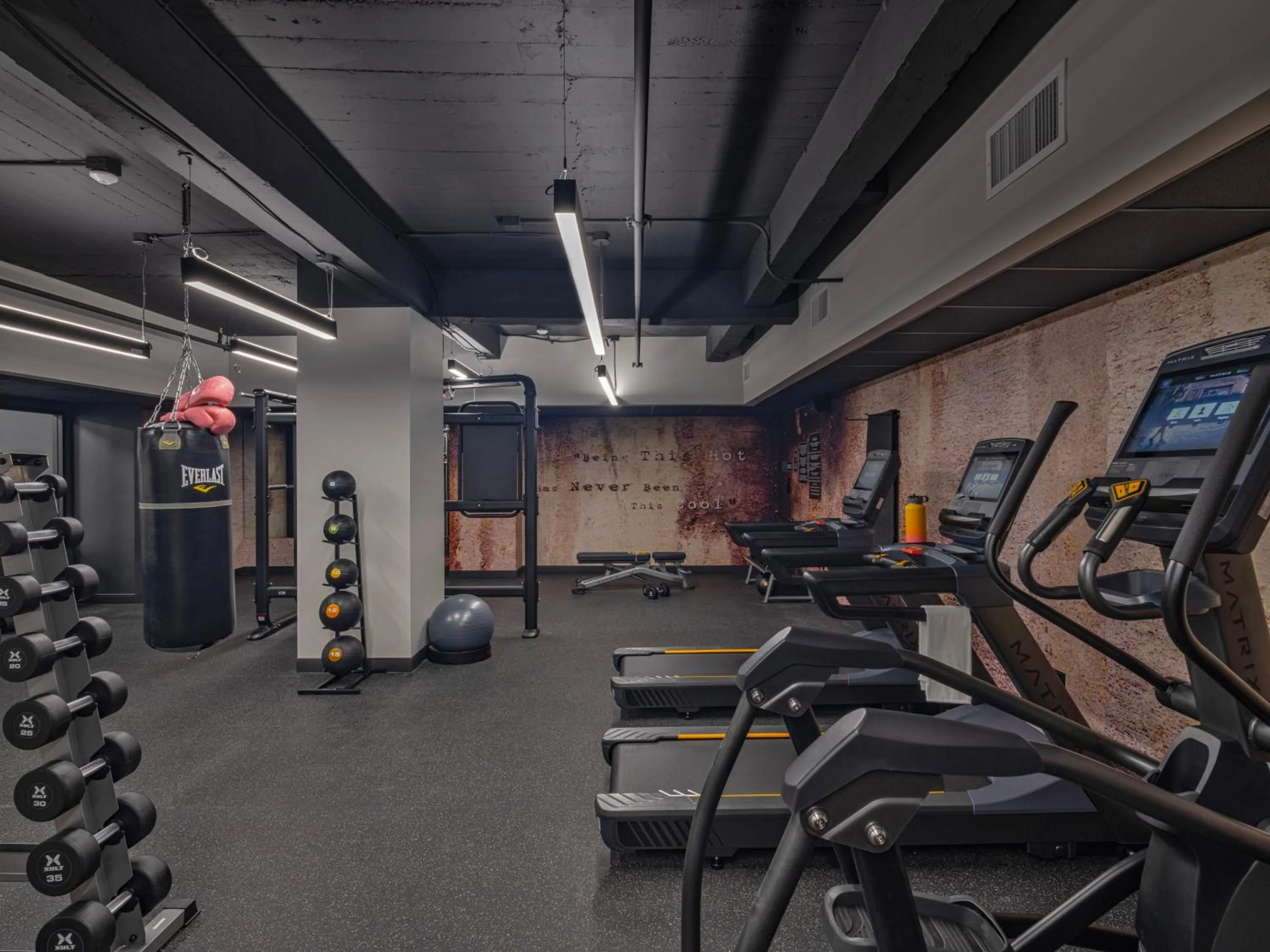 Fitness centre/facilities in Moxy Phoenix Downtown