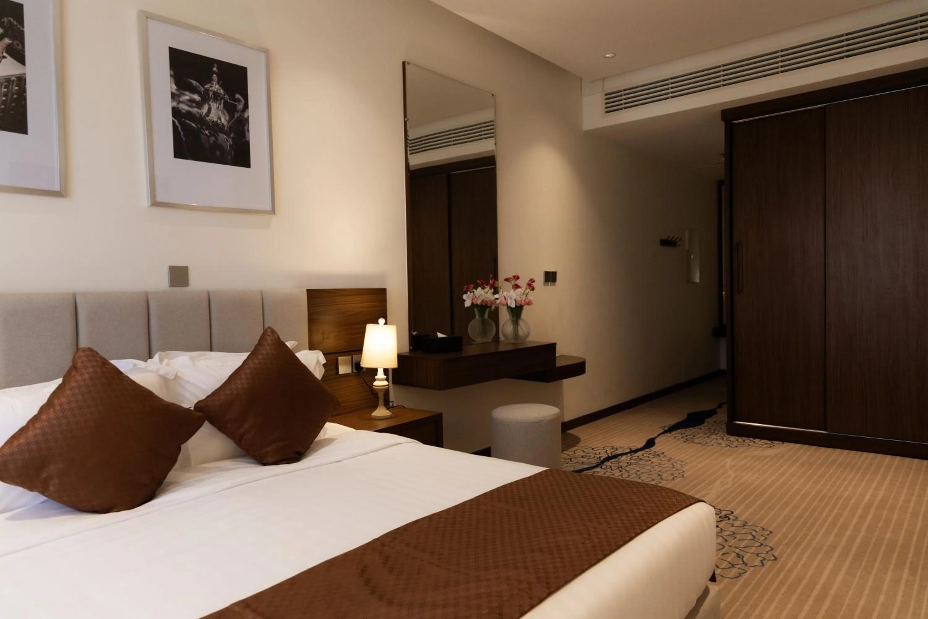 Bedroom, Bed in Dream Residence Olaya Khobar