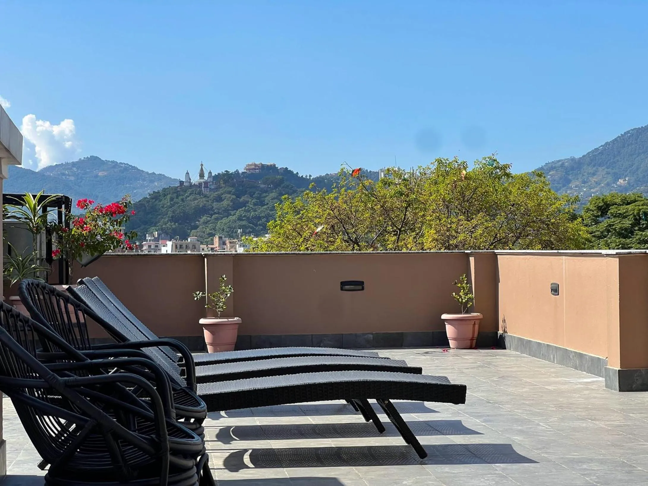 Balcony/Terrace in Hotel Thrive, A Tropical Courtyard
