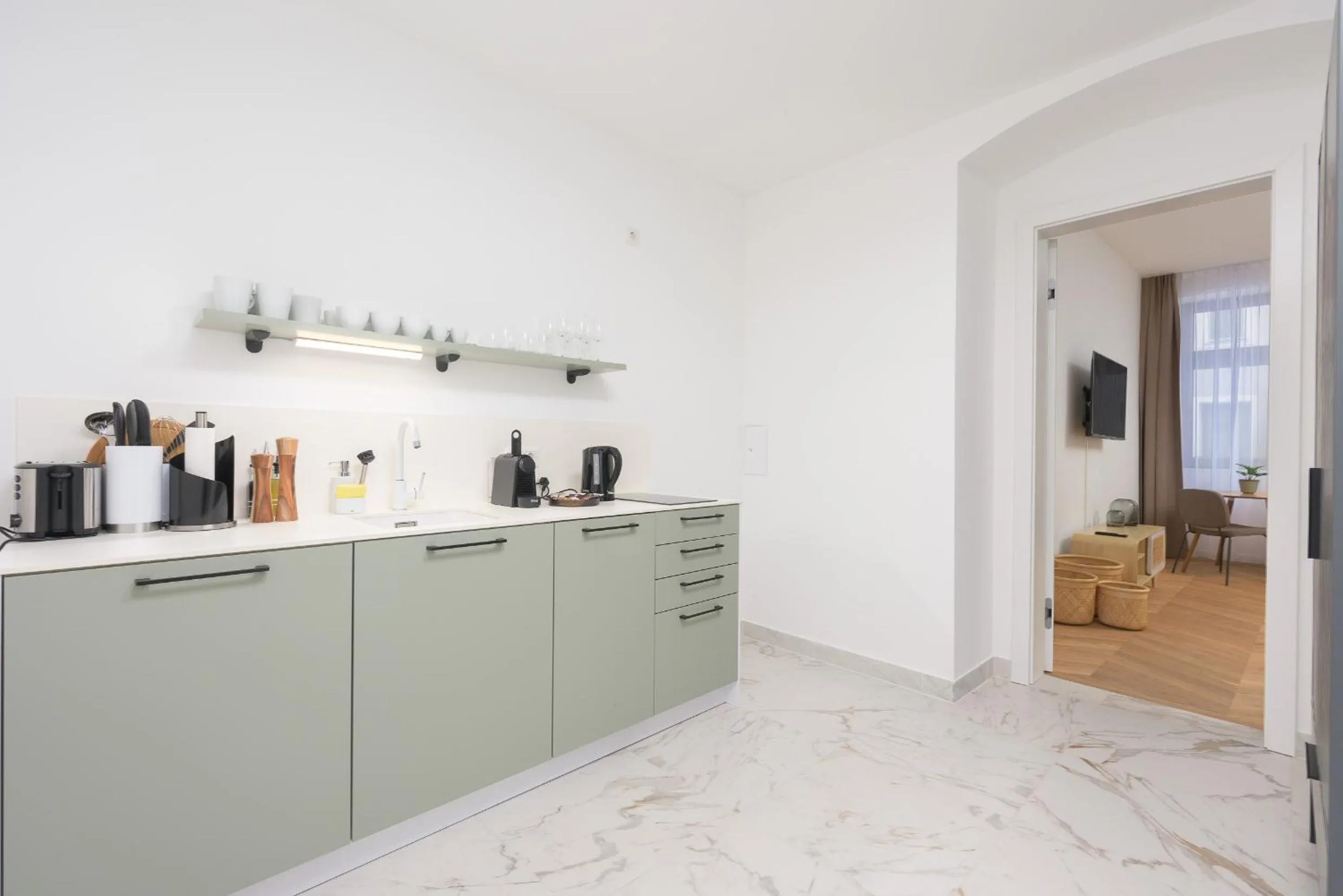 Coffee/tea facilities in Limehome Vienna Karajangasse