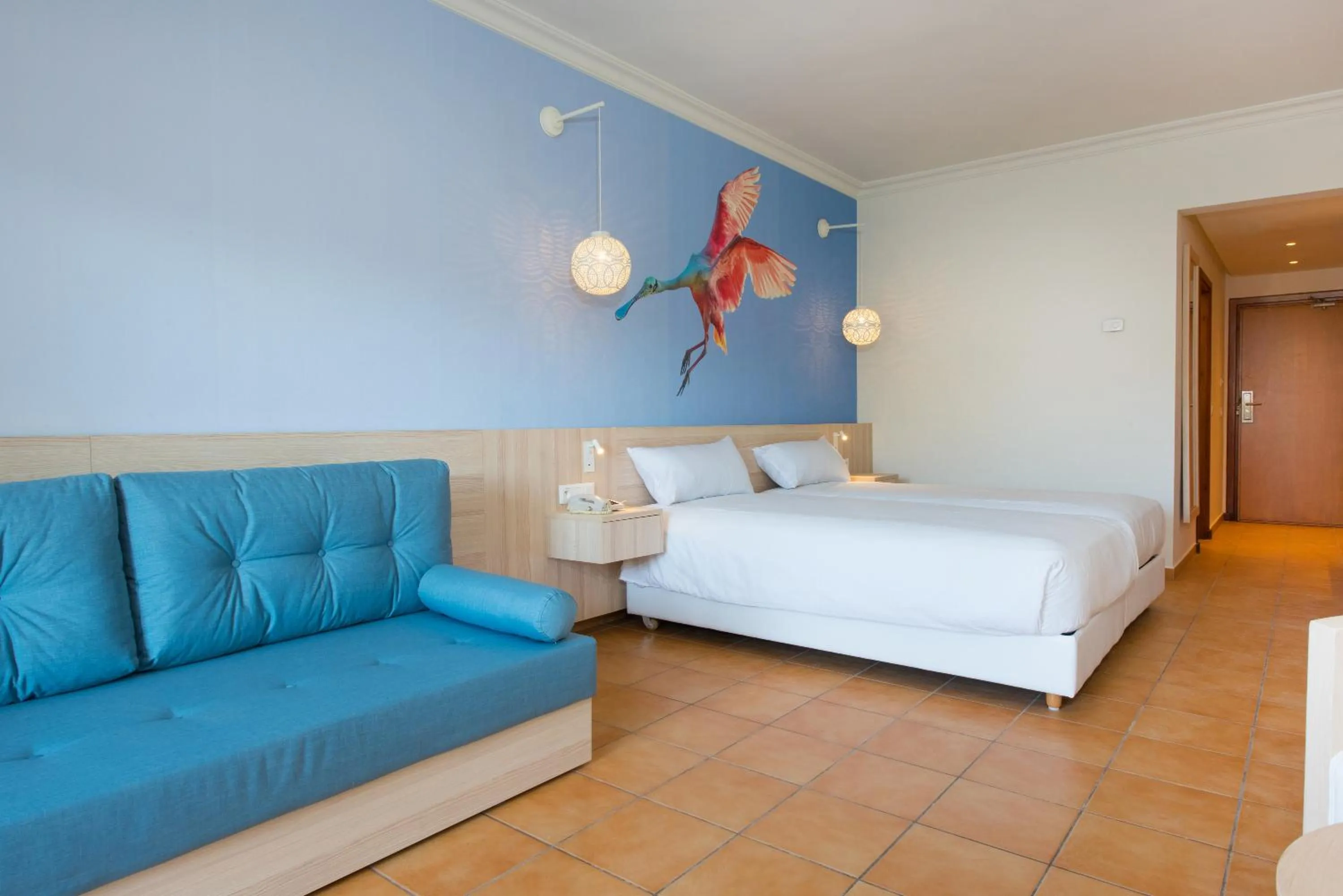 Bed in Iberostar Waves Founty Beach All Inclusive