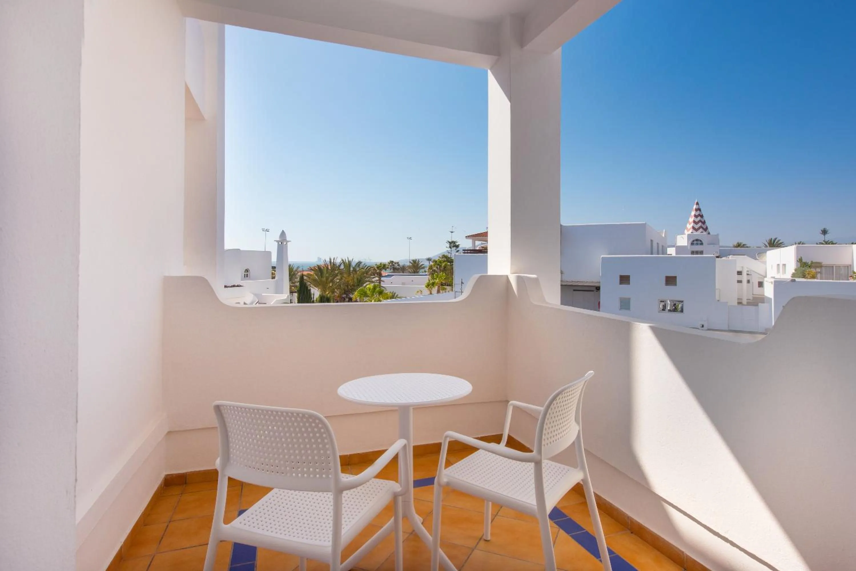 Balcony/Terrace in Iberostar Waves Founty Beach All Inclusive