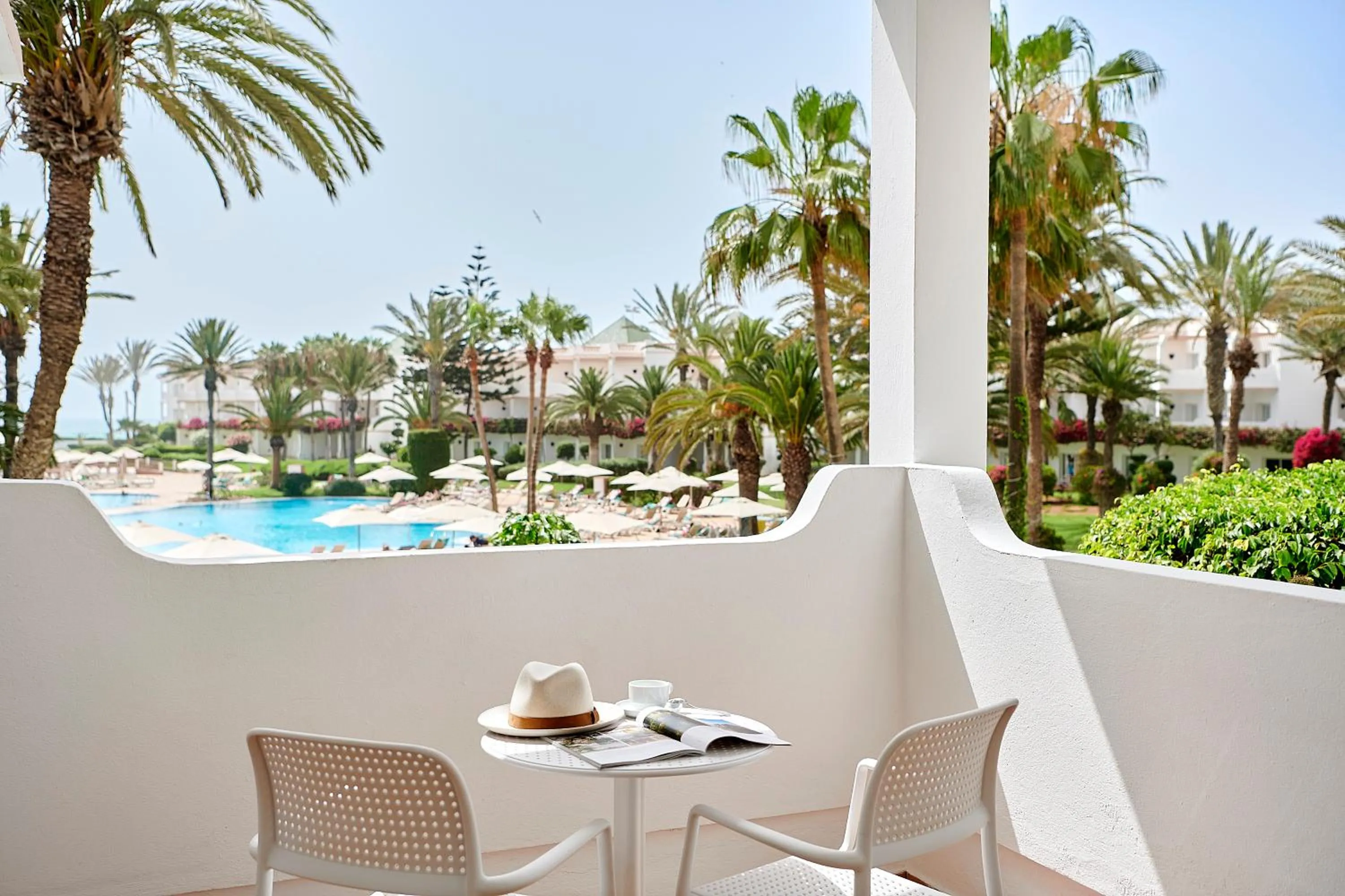 Balcony/Terrace in Iberostar Waves Founty Beach All Inclusive