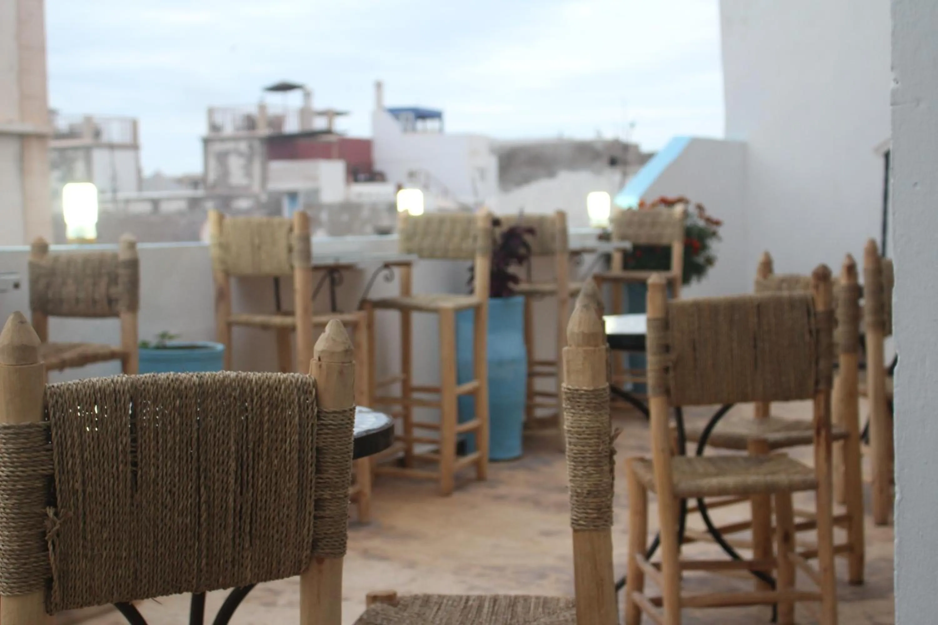 Restaurant/places to eat in Riad Inna & Watersports Center