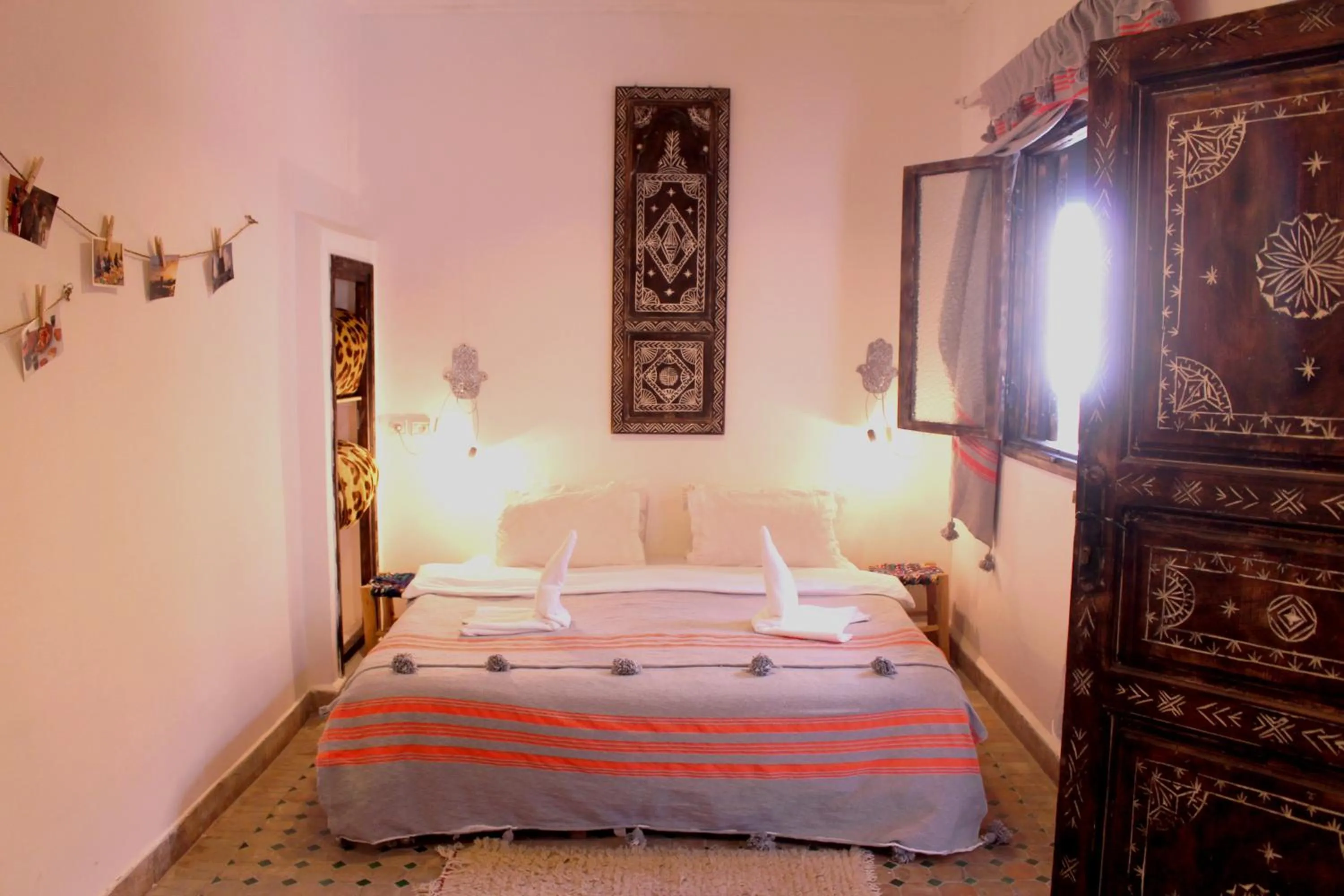 Bedroom, Bed in Riad Inna & Watersports Center