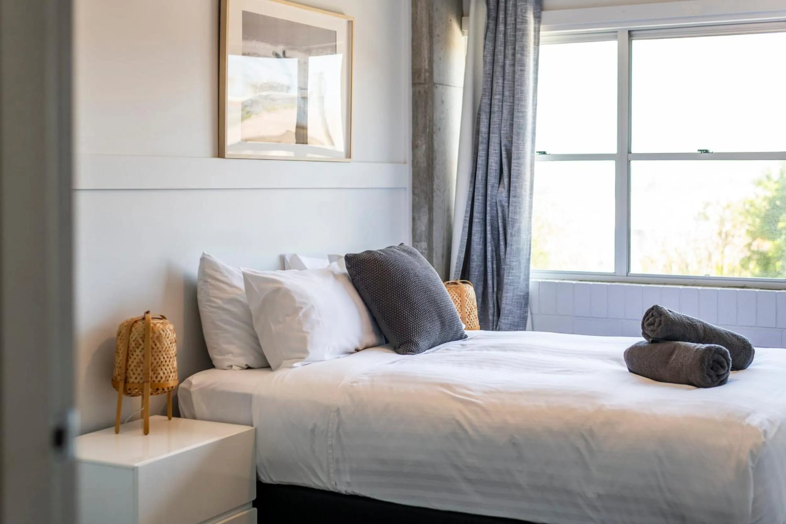 Bed in Yamba Views Iluka Apartment