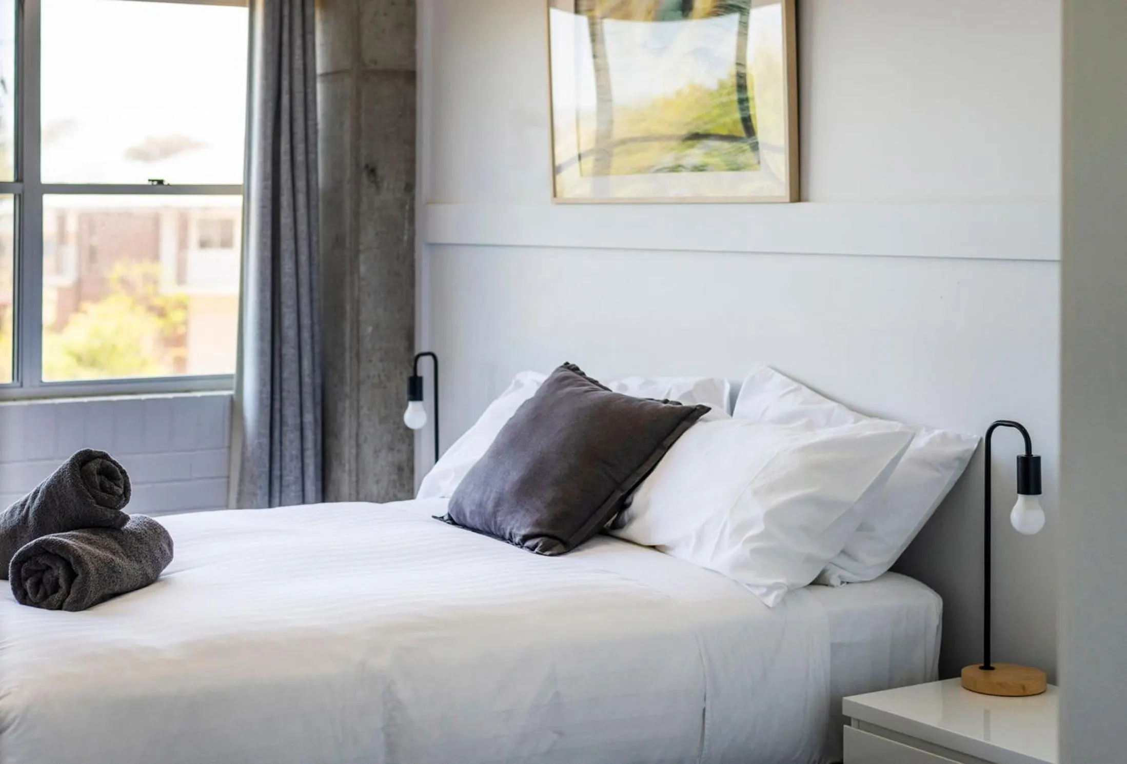 Bed in Yamba Views Iluka Apartment