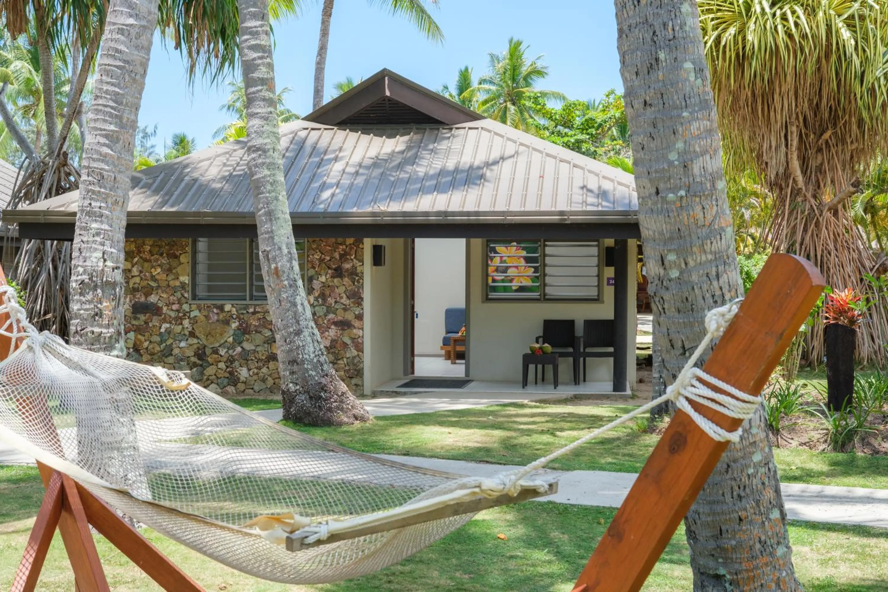 Patio in Plantation Island Resort