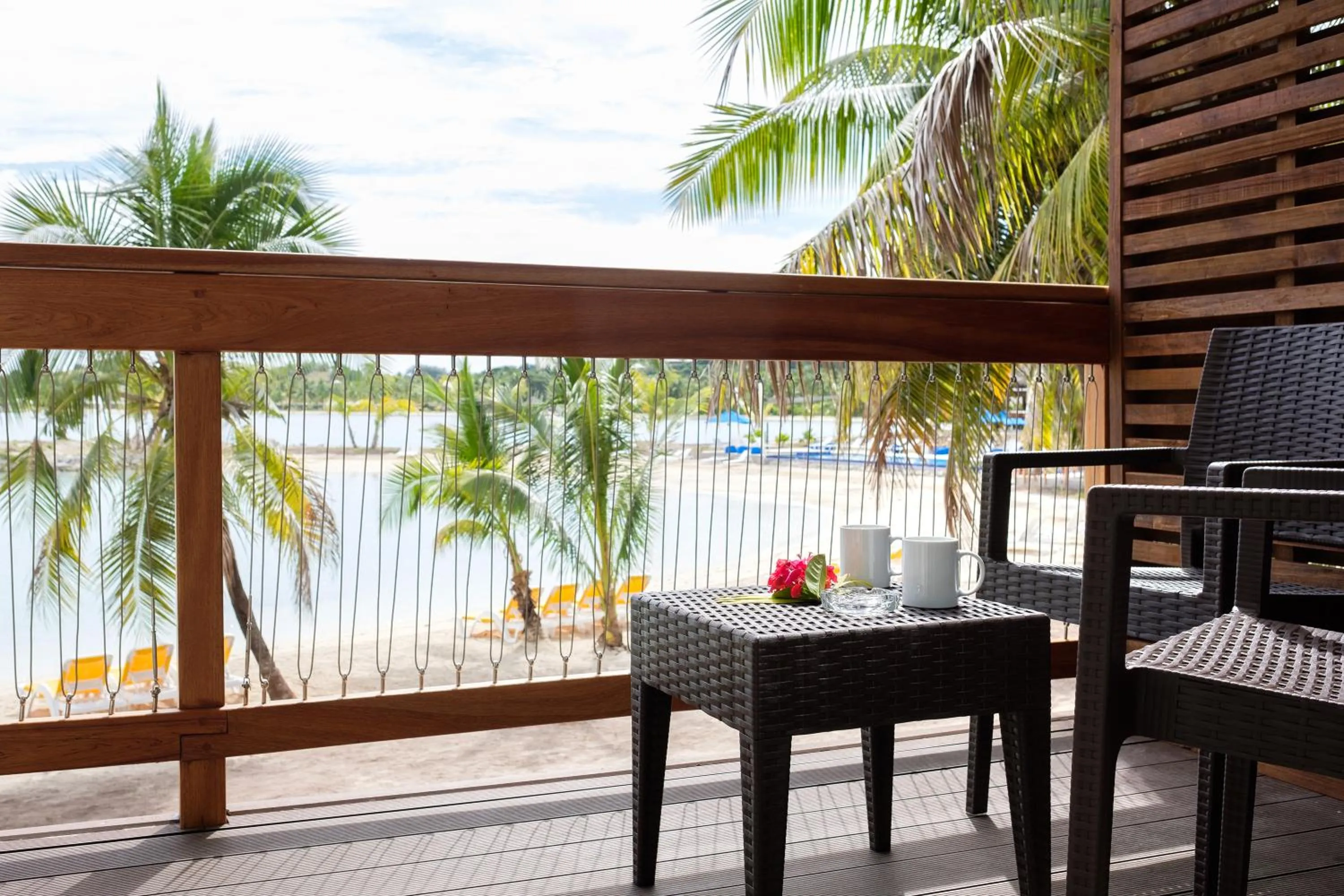 Balcony/Terrace in Plantation Island Resort