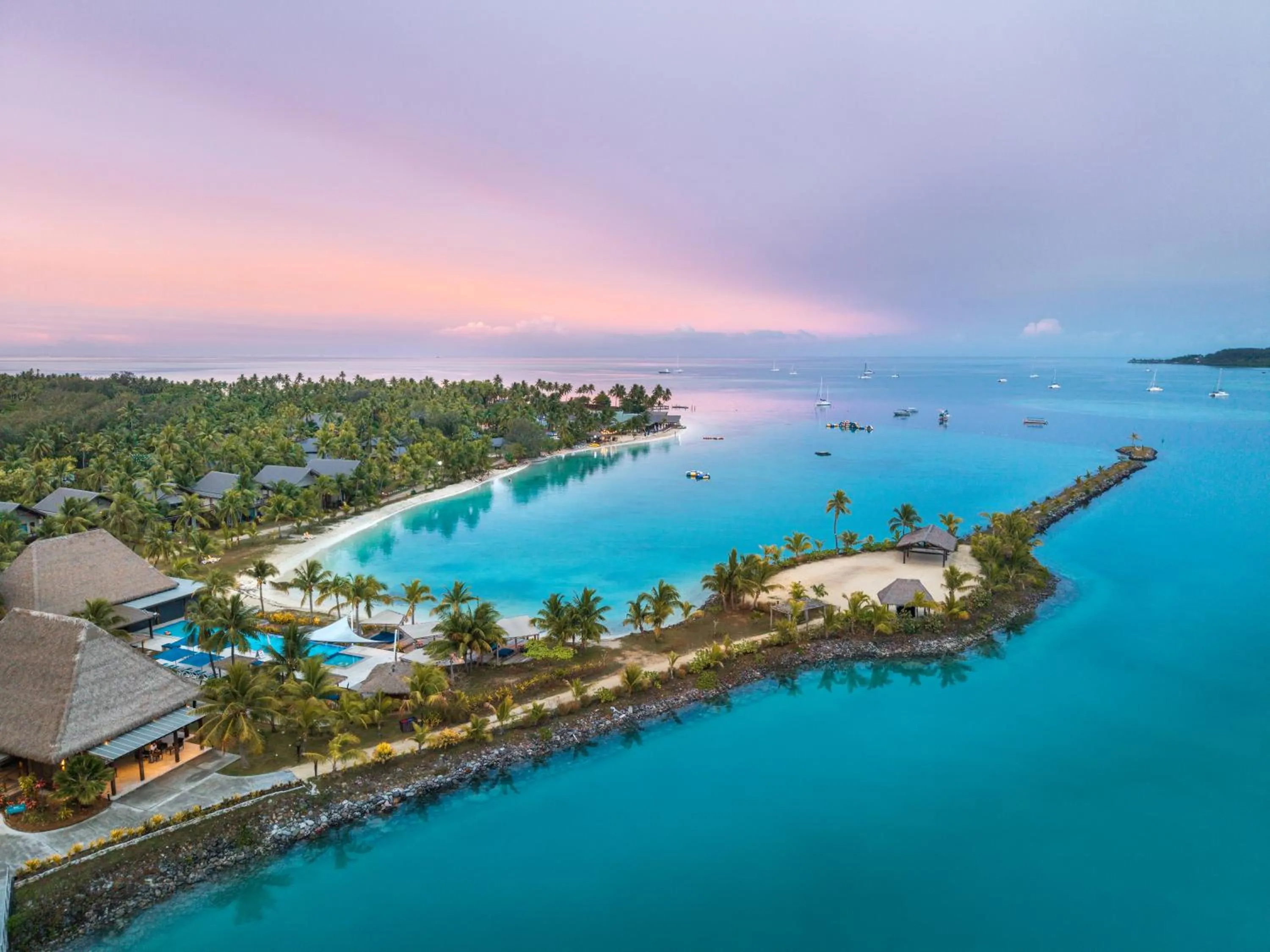 Bird's eye view in Plantation Island Resort