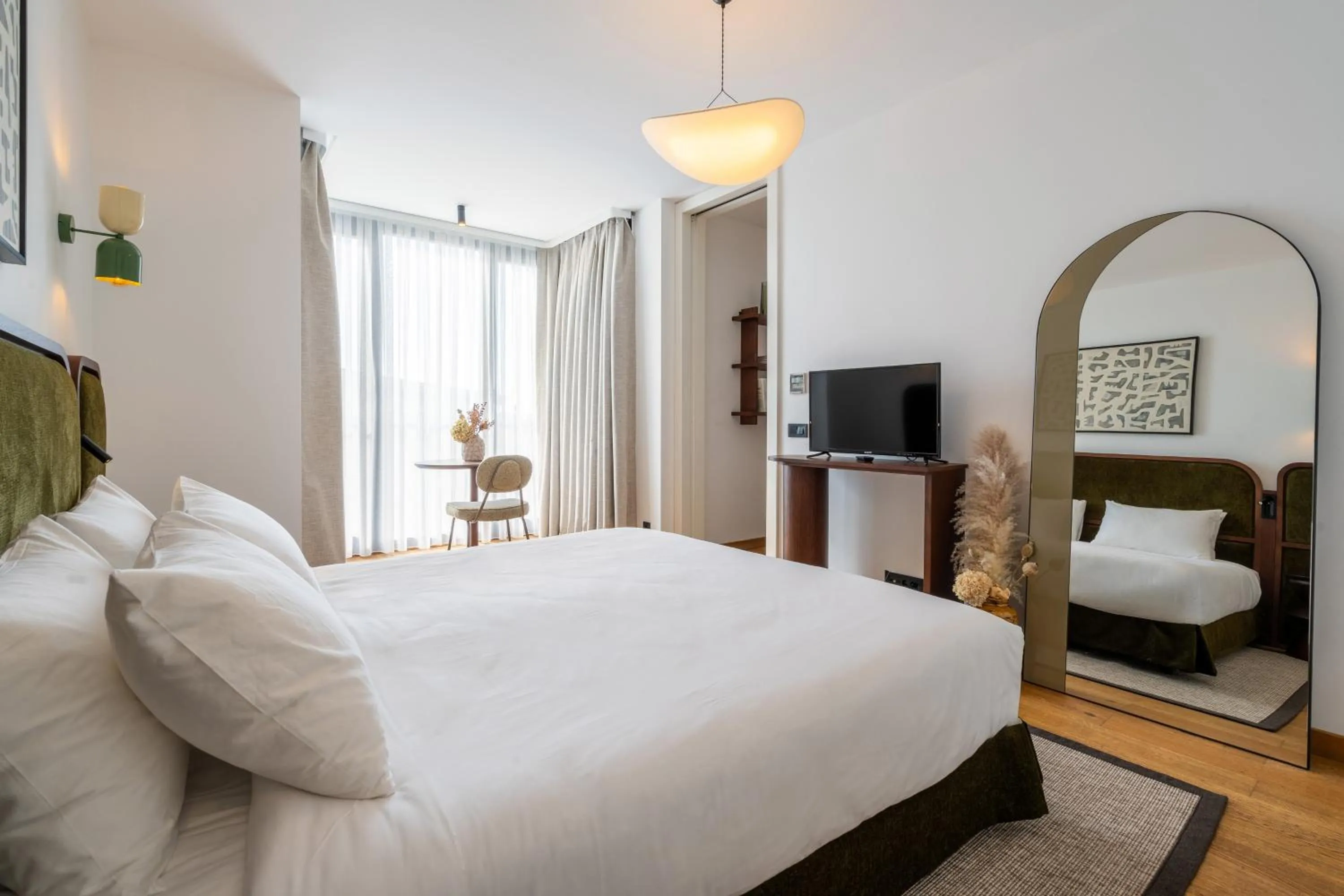 Bed in Ando Living Taksim House