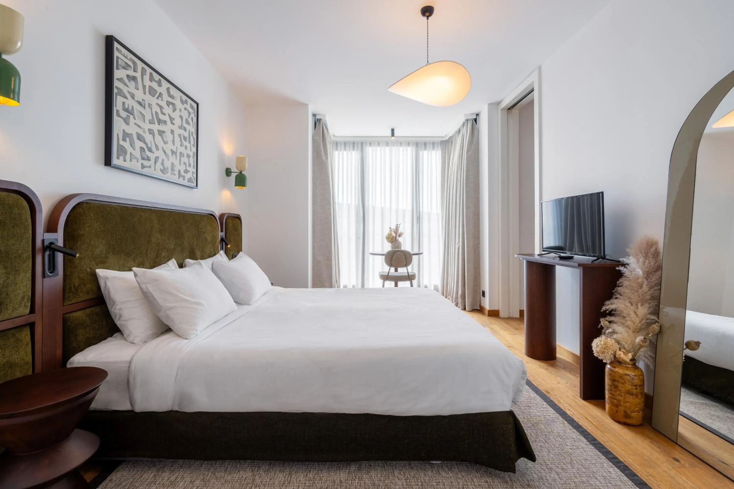 Bed in Ando Living Taksim House