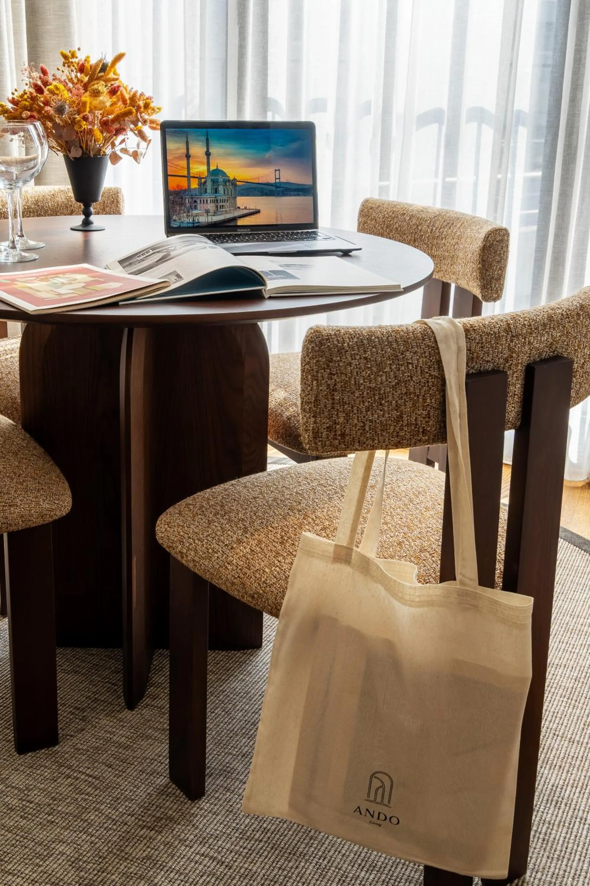 Living room in Ando Living Taksim House