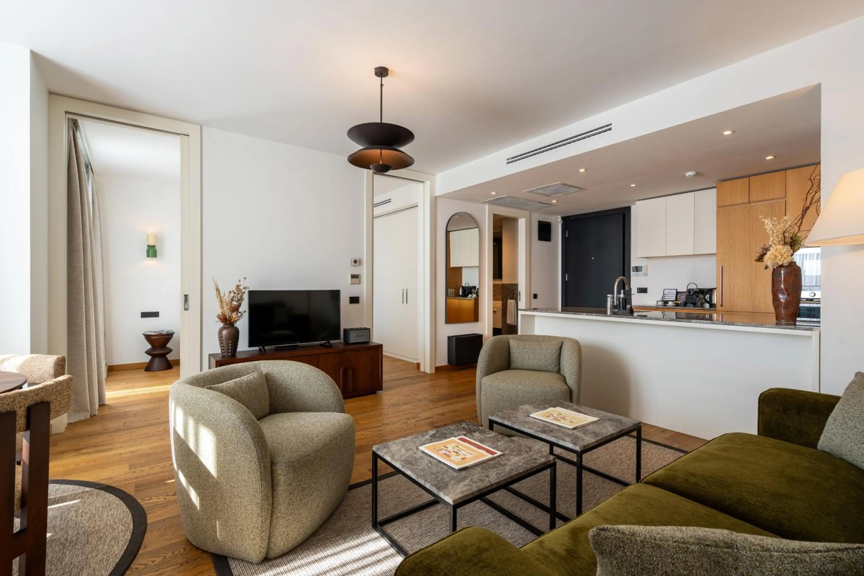 TV and multimedia in Ando Living Taksim House