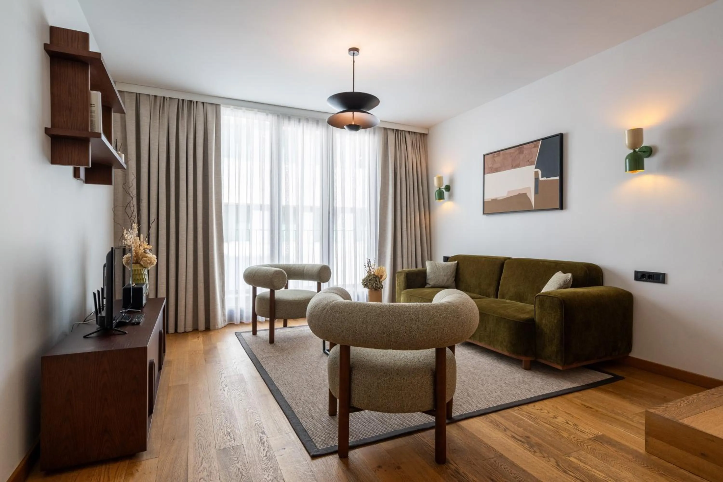 TV and multimedia in Ando Living Taksim House