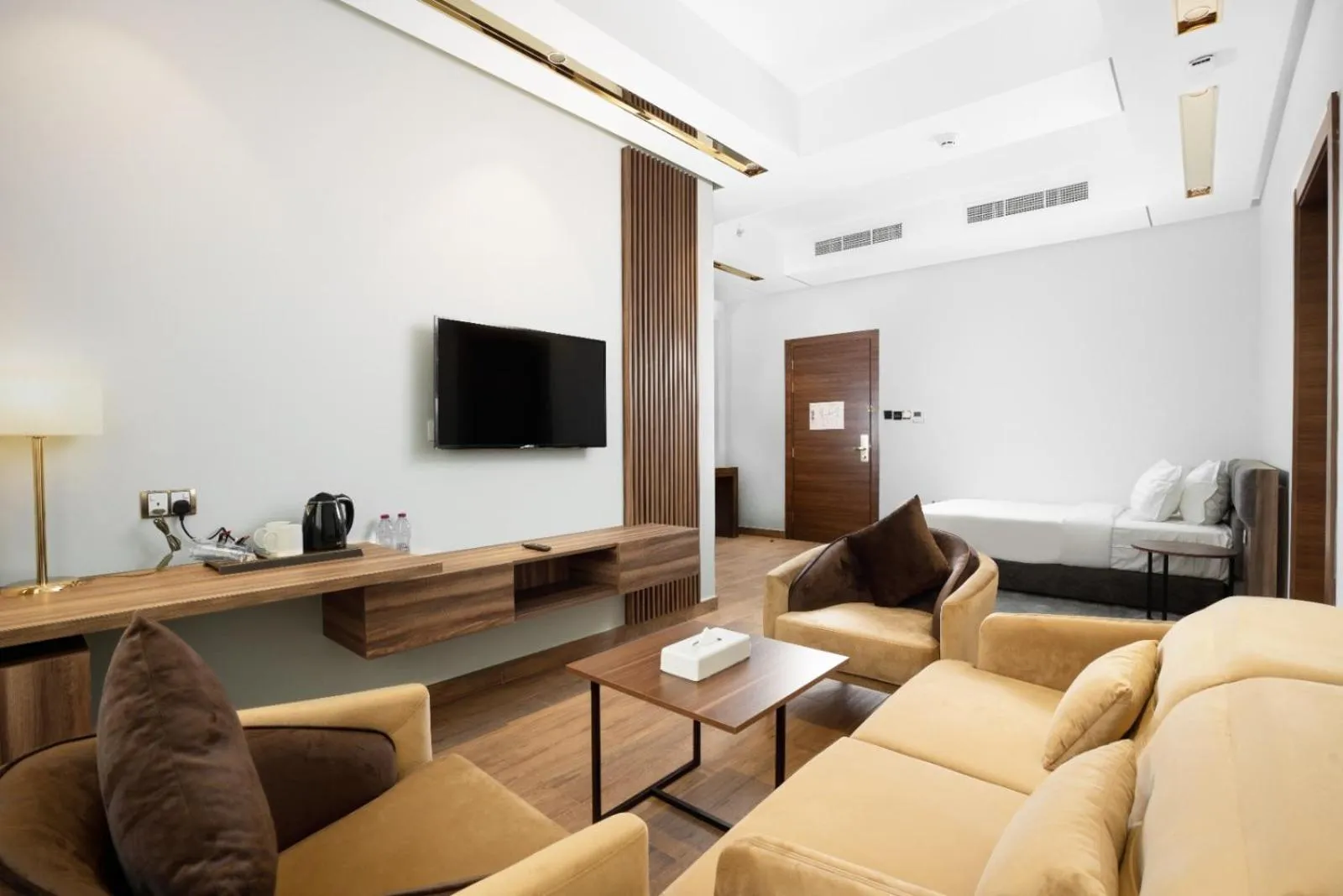 Living room, Bed in AKASIYA HOTEL