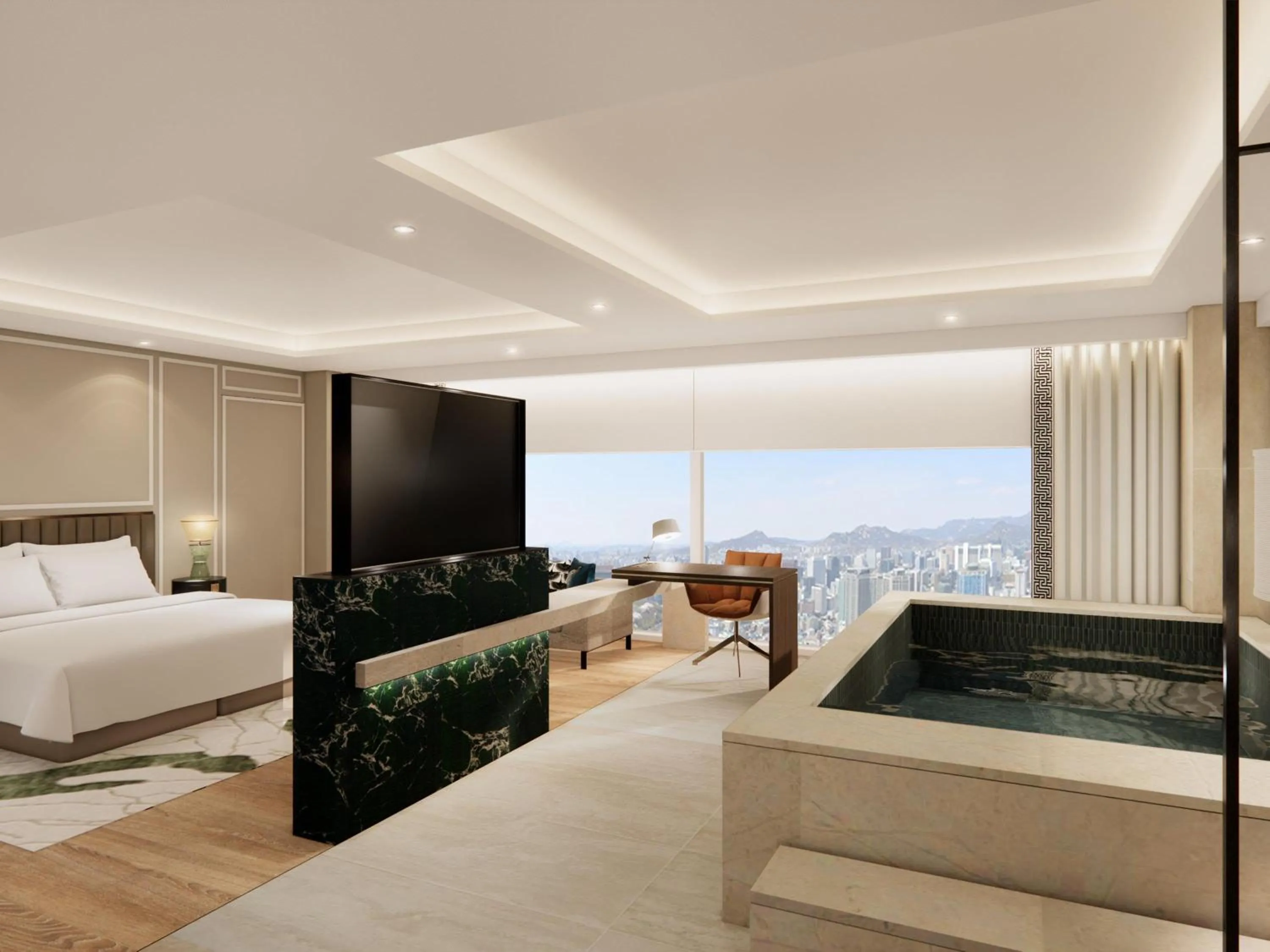 Photo of the whole room, Bed in The Ambassador Seoul - A Pullman Hotel