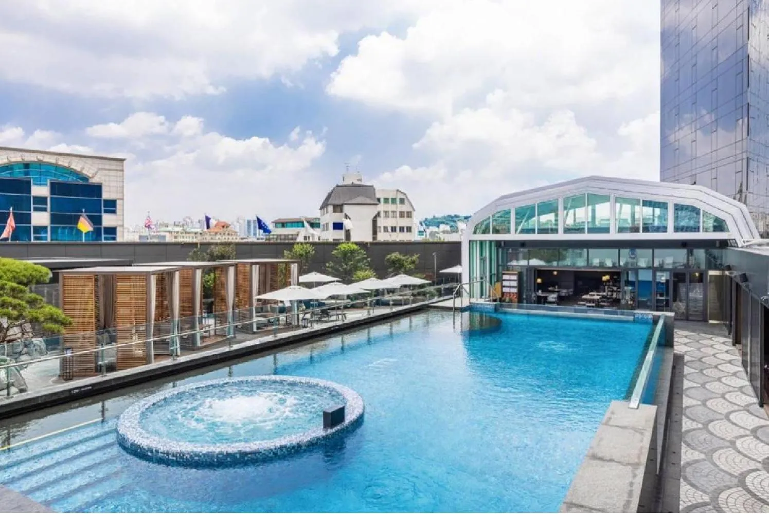 Swimming pool in The Ambassador Seoul - A Pullman Hotel