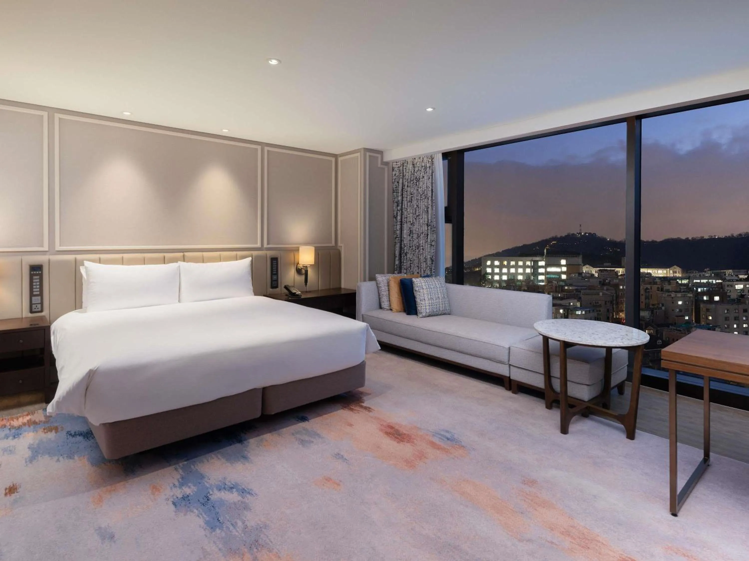 Bedroom, Bed in The Ambassador Seoul - A Pullman Hotel