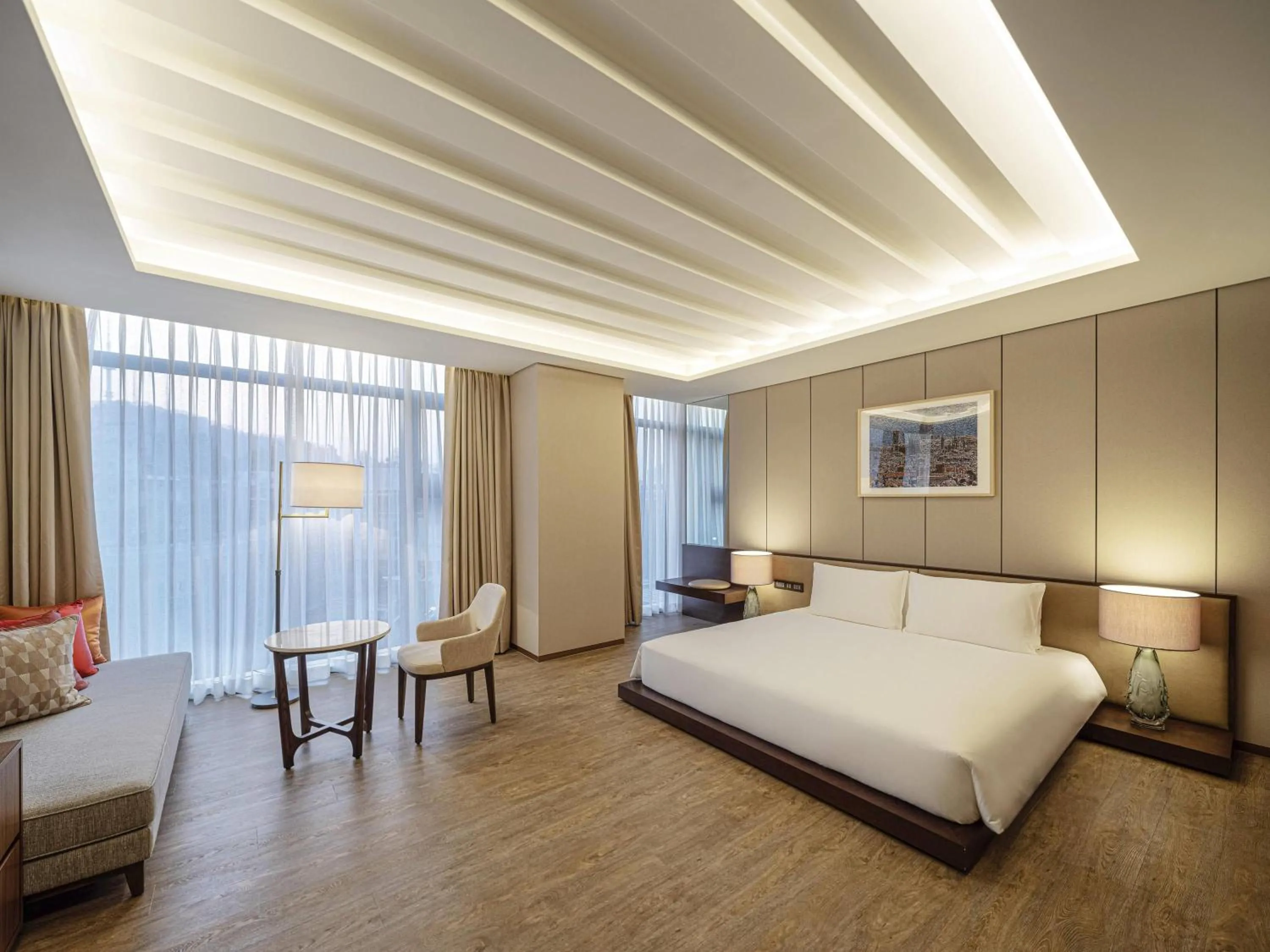 Bedroom, Bed in The Ambassador Seoul - A Pullman Hotel