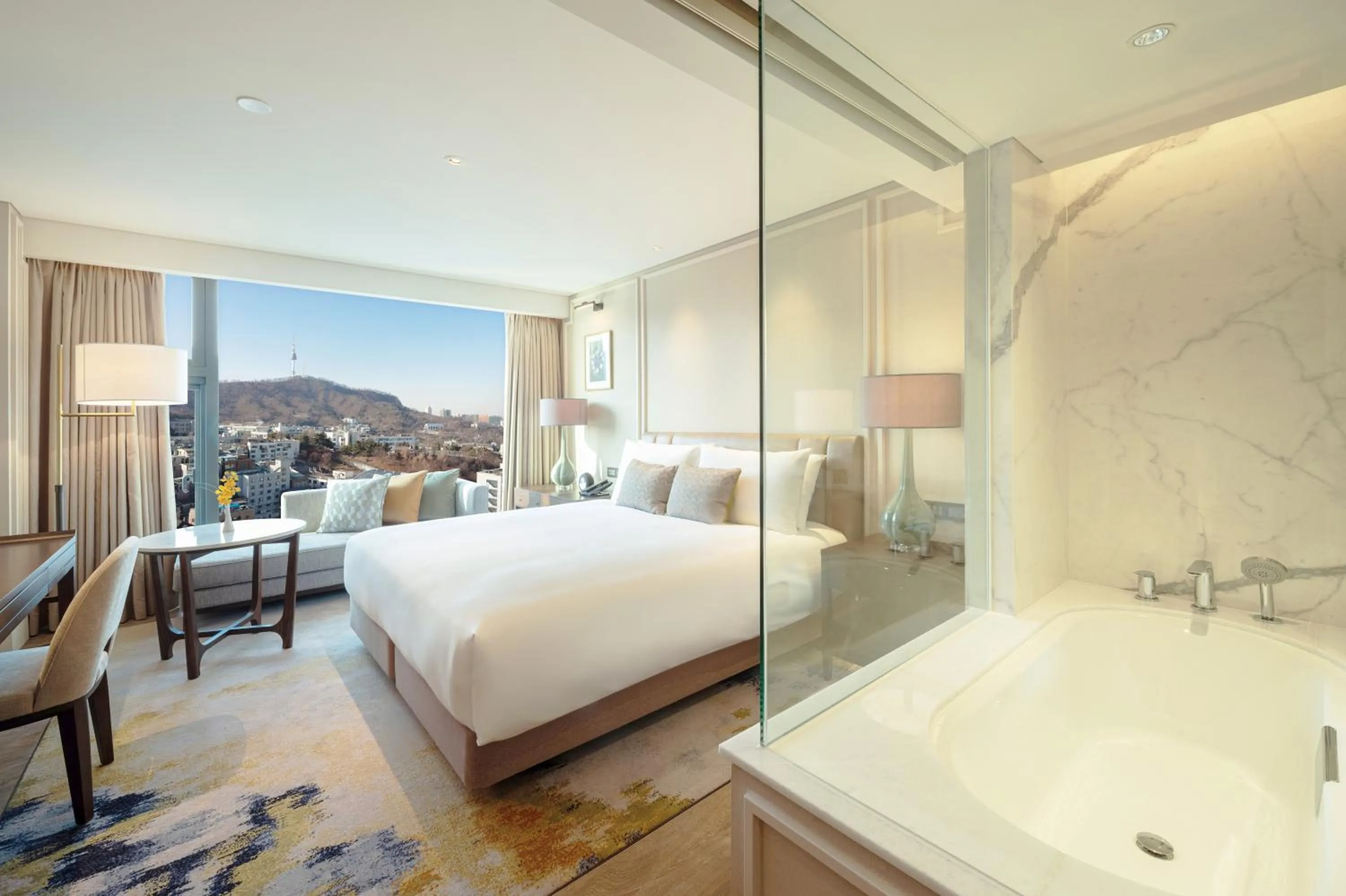 Bedroom, Bed in The Ambassador Seoul - A Pullman Hotel