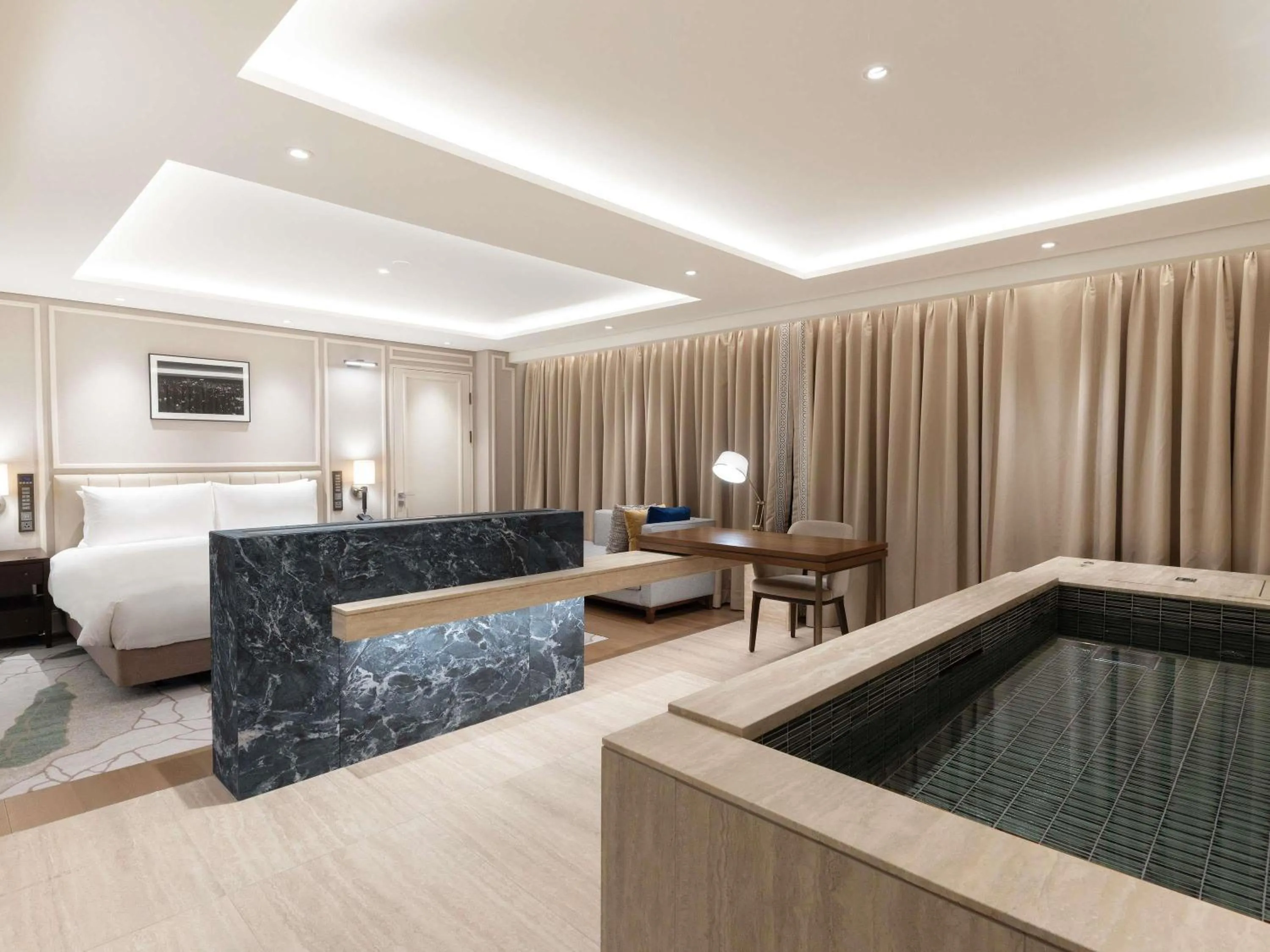 Bedroom, Bed in The Ambassador Seoul - A Pullman Hotel