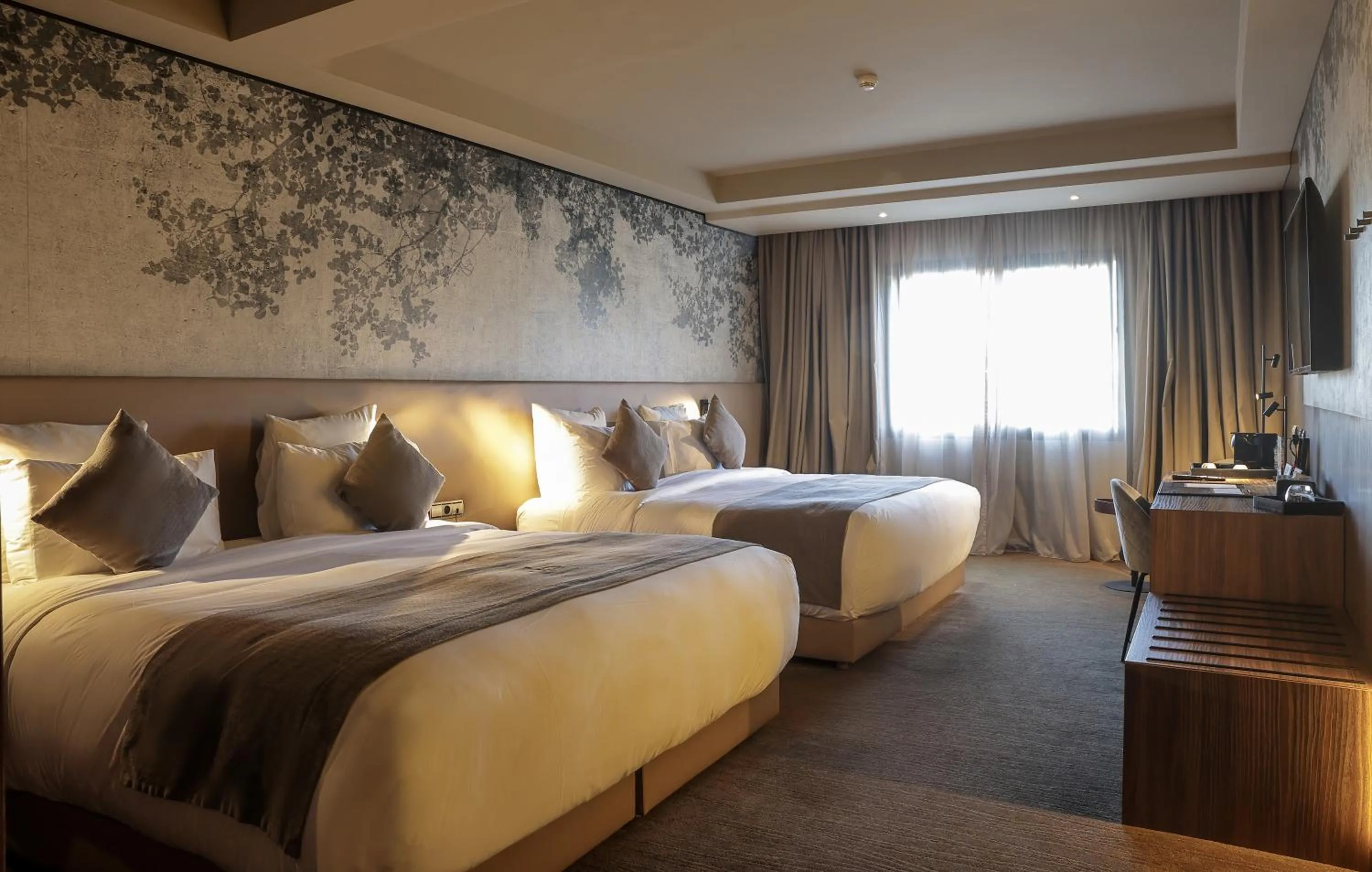 Bed in Villa Blanca Urban Hotel