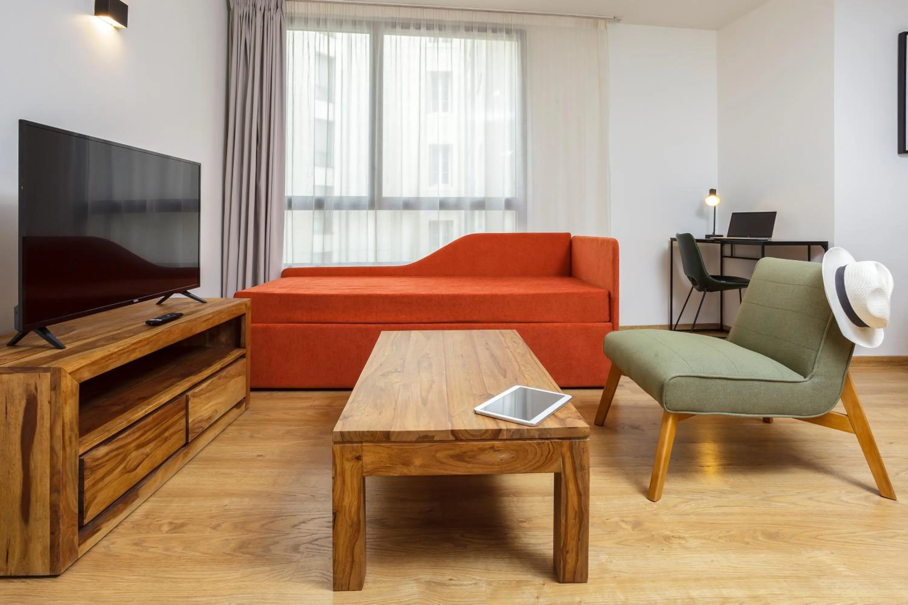 Living room in Aparthotel Adagio Montpellier Centre Comedie