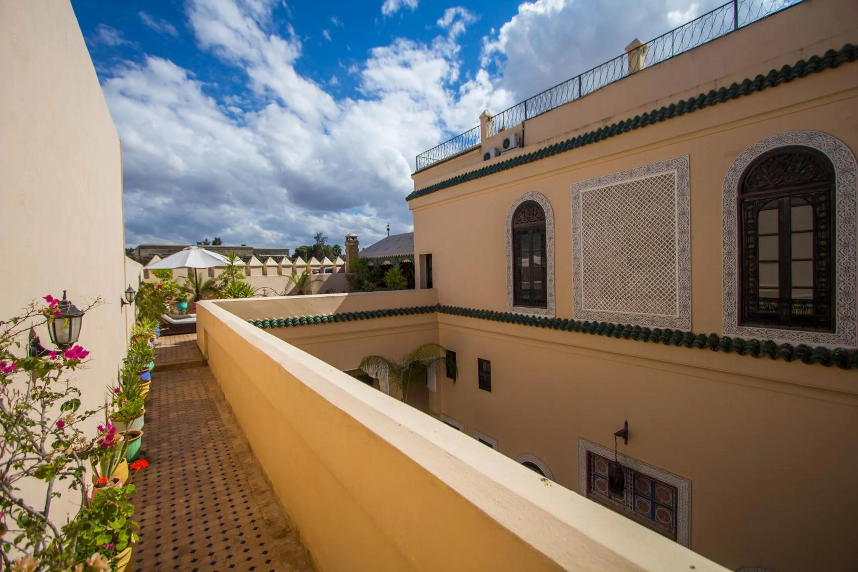 Patio in Riad Fes Baraka & SPA