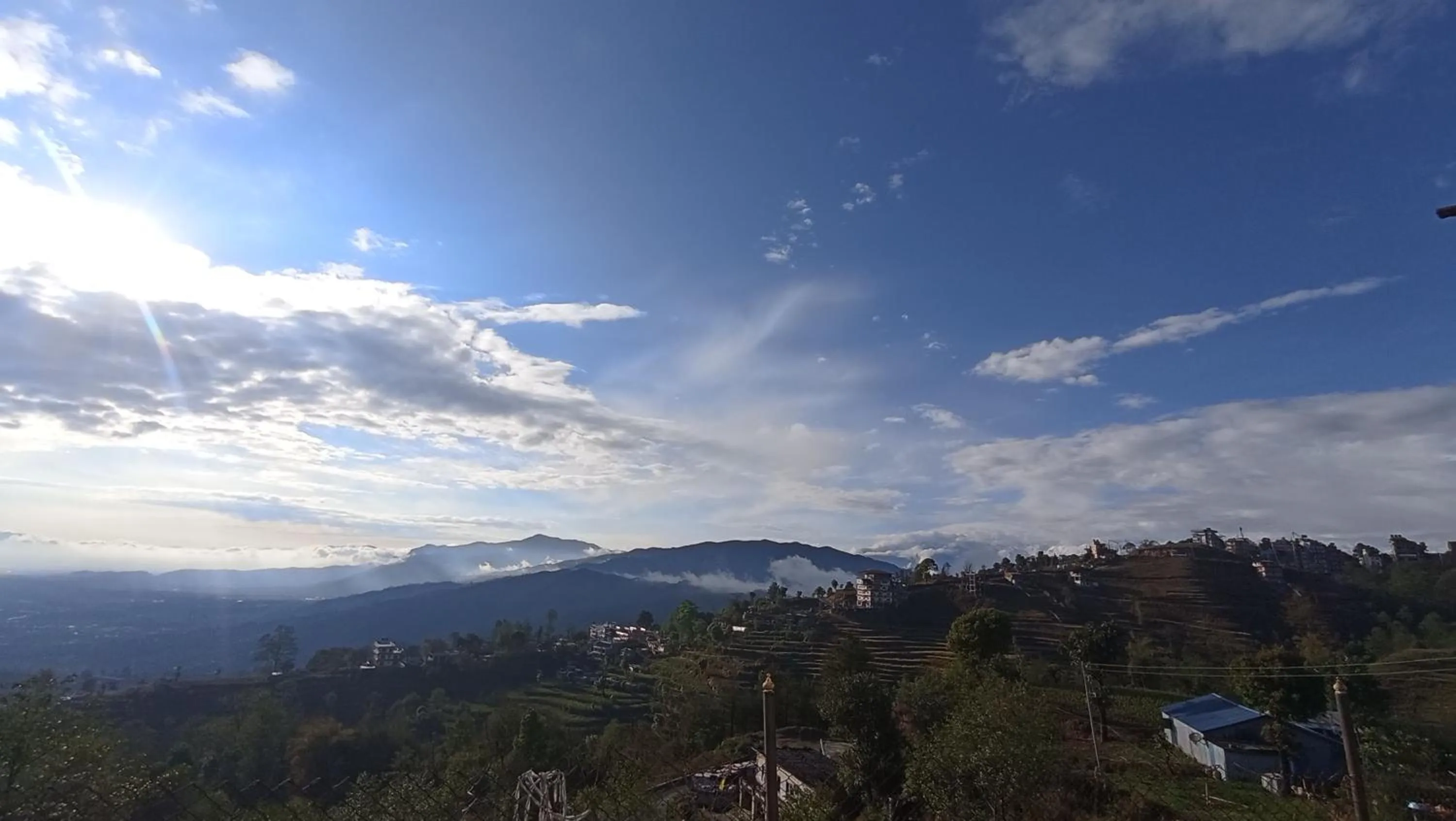 City view in Hotell Hill Crown