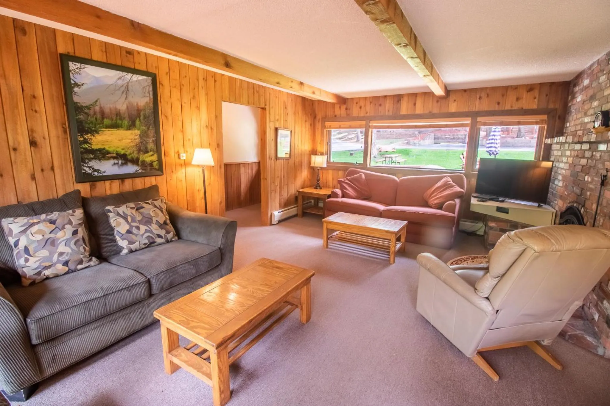 TV and multimedia in Castle Mountain Lodge